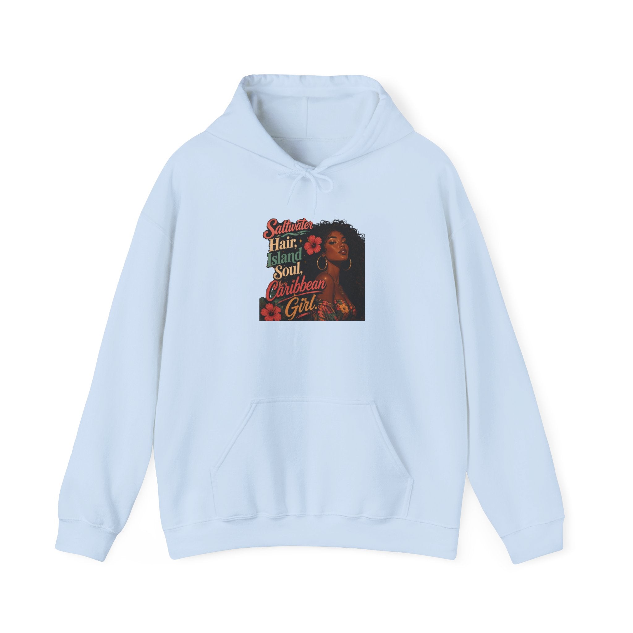 Natural Hair Soul Sister Hoodie – Proud Black Woman Graphic Sweatshirt