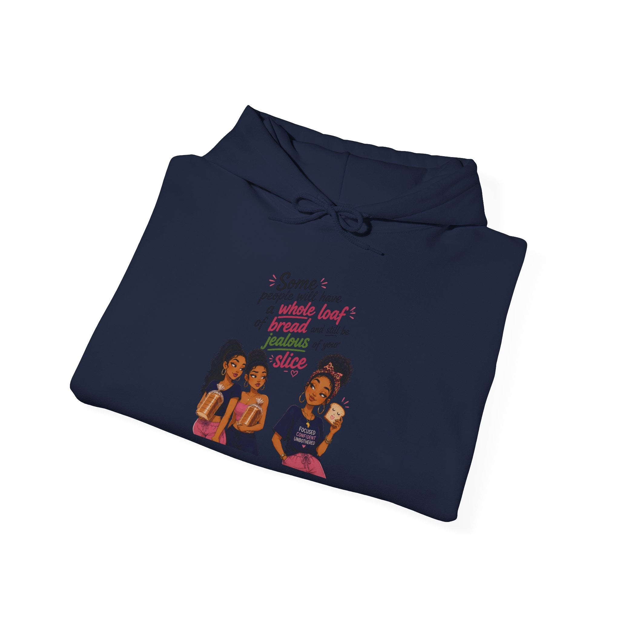 Hoodie - "Some People Need a High-Five, In the Face, With a Chair" Funny Retro Women Illustration