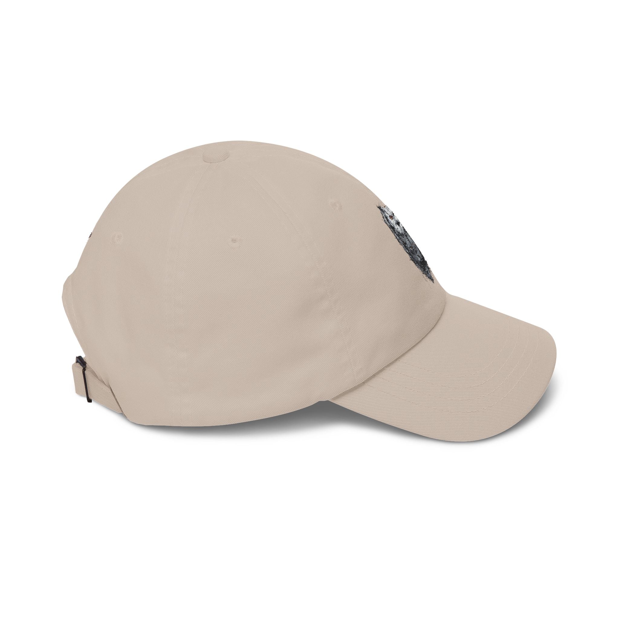 Owlix & Leona Watercolor Dad Cap — Artistic Roaring Lioness & Calm Owl Baseball Hat