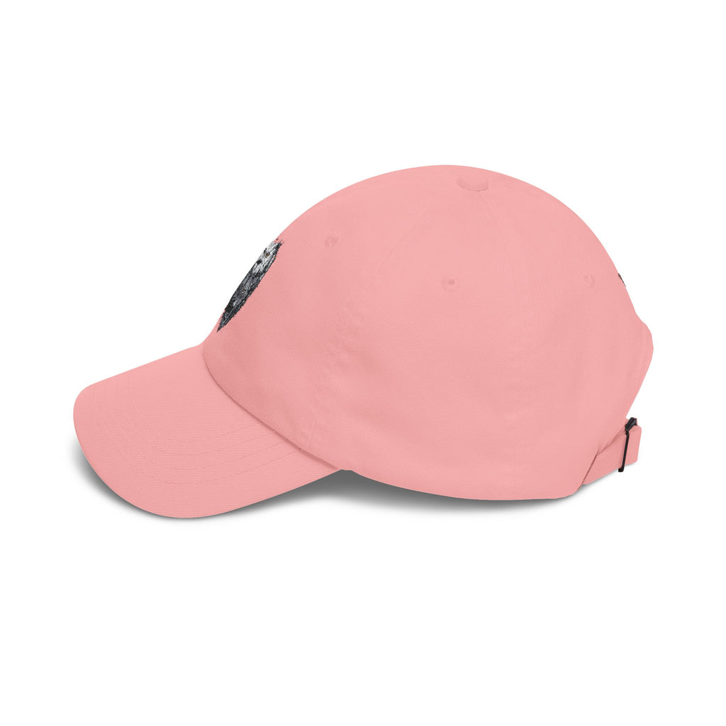 Owlix & Leona Watercolor Dad Cap — Artistic Roaring Lioness & Calm Owl Baseball Hat