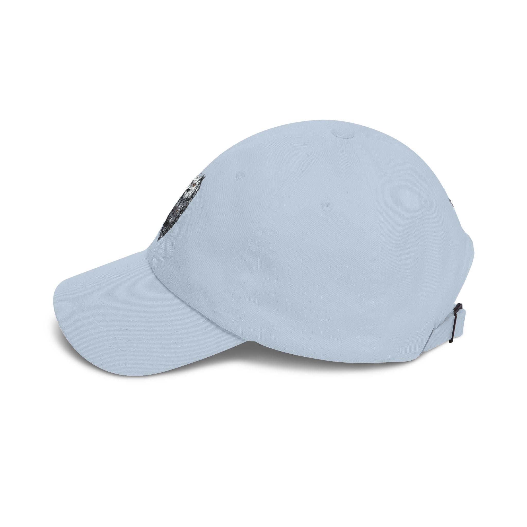 Owlix & Leona Watercolor Dad Cap — Artistic Roaring Lioness & Calm Owl Baseball Hat