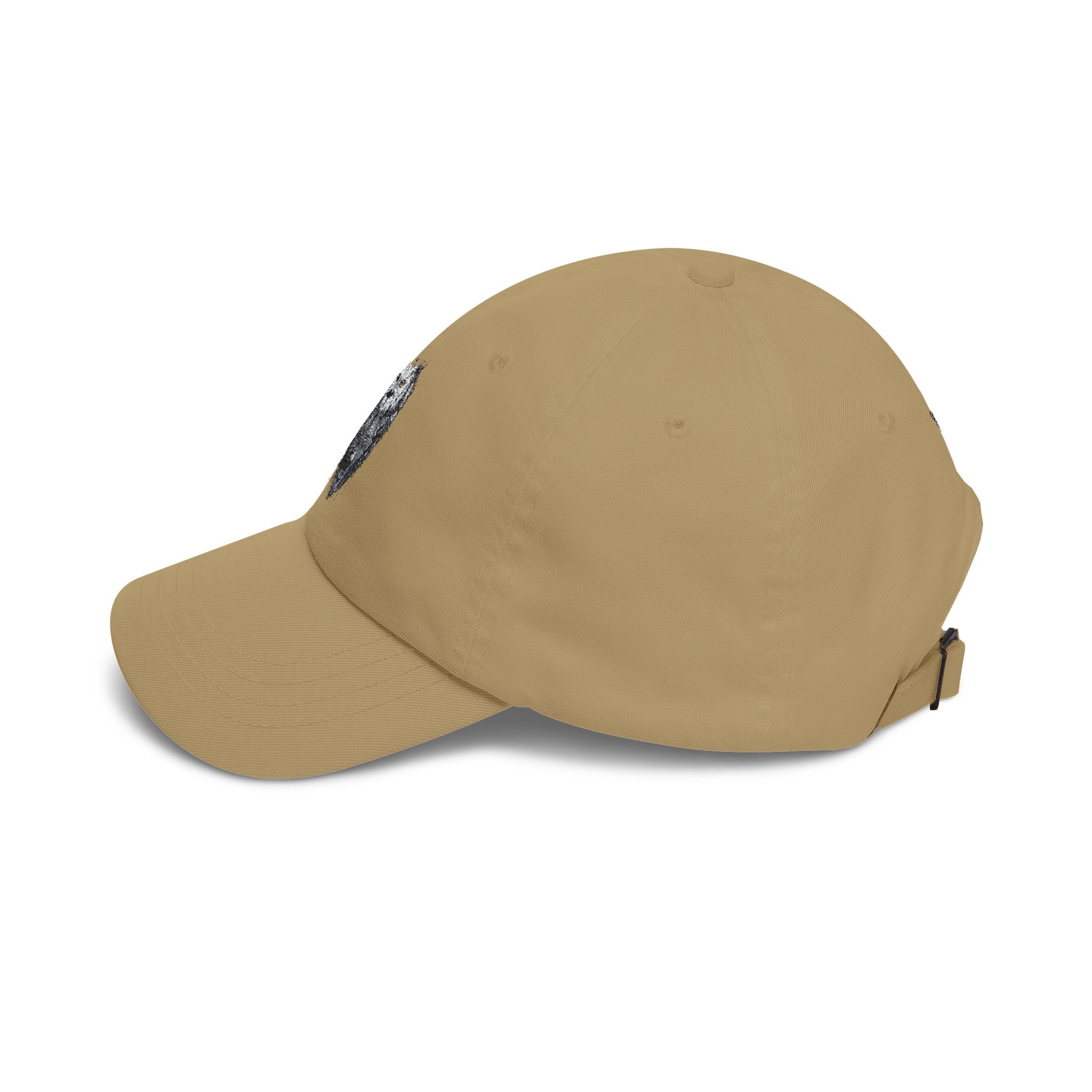 Owlix & Leona Watercolor Dad Cap — Artistic Roaring Lioness & Calm Owl Baseball Hat