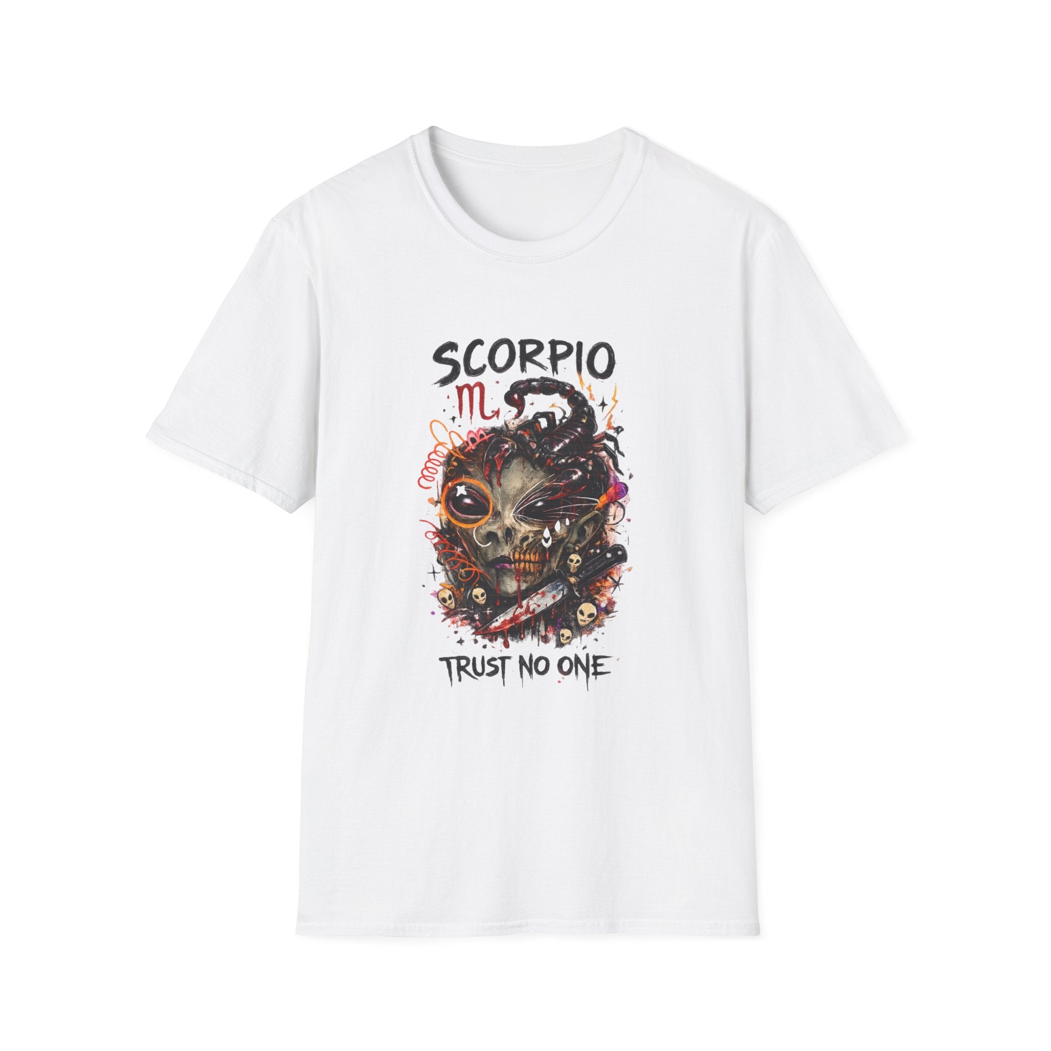 Scorpio Zodiac T-Shirt — 'Trust No One'