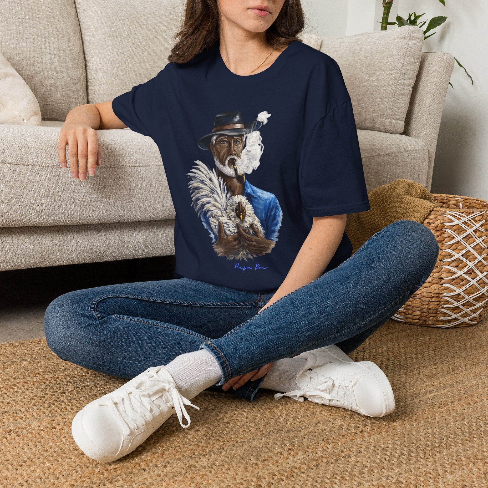 Unisex Softstyle T-Shirt- Papa Doc & Le Coq
