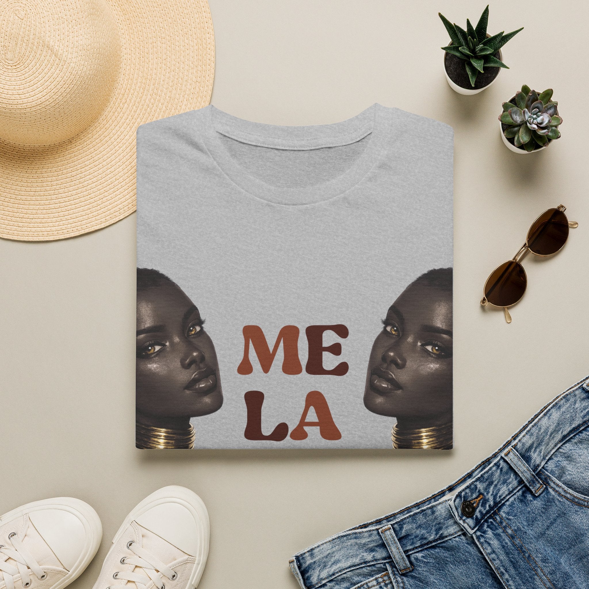 T-Shirt — Mela / Melanin Portrait Tee