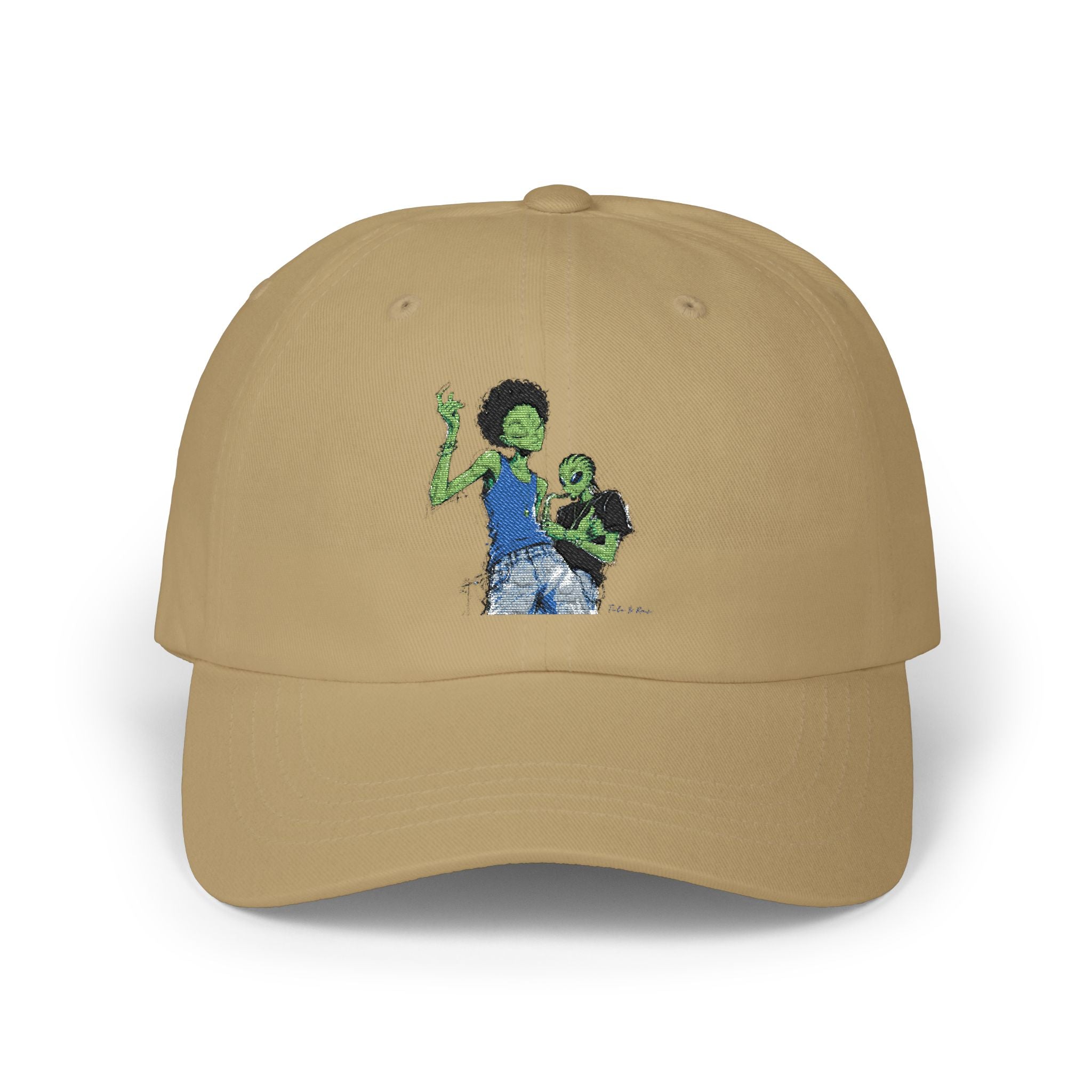 Dad Cap with Tito & Raz Edition-Watercolor Illustration