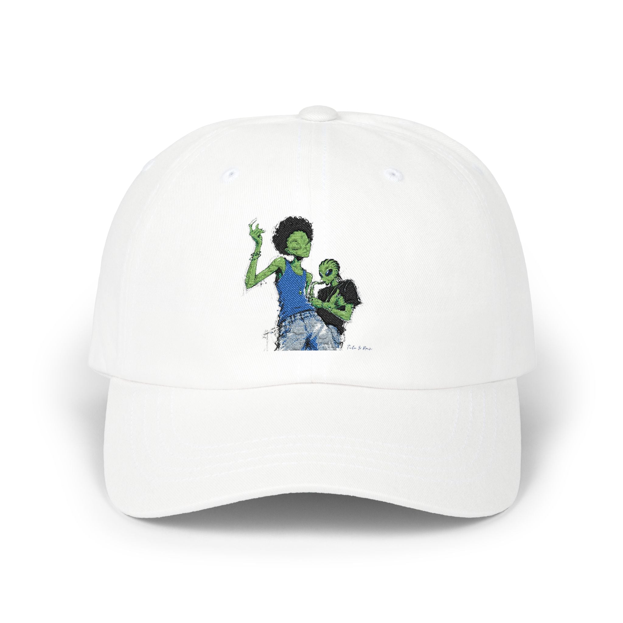 Dad Cap with Tito & Raz Edition-Watercolor Illustration
