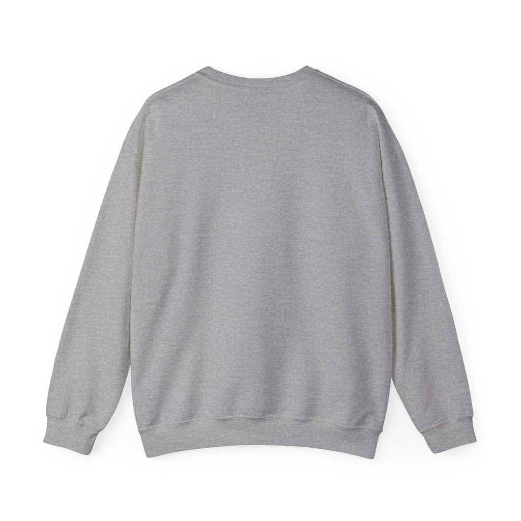 Crewneck Sweatshirt — Minimal 'Worth & Value' Inspirational Typography