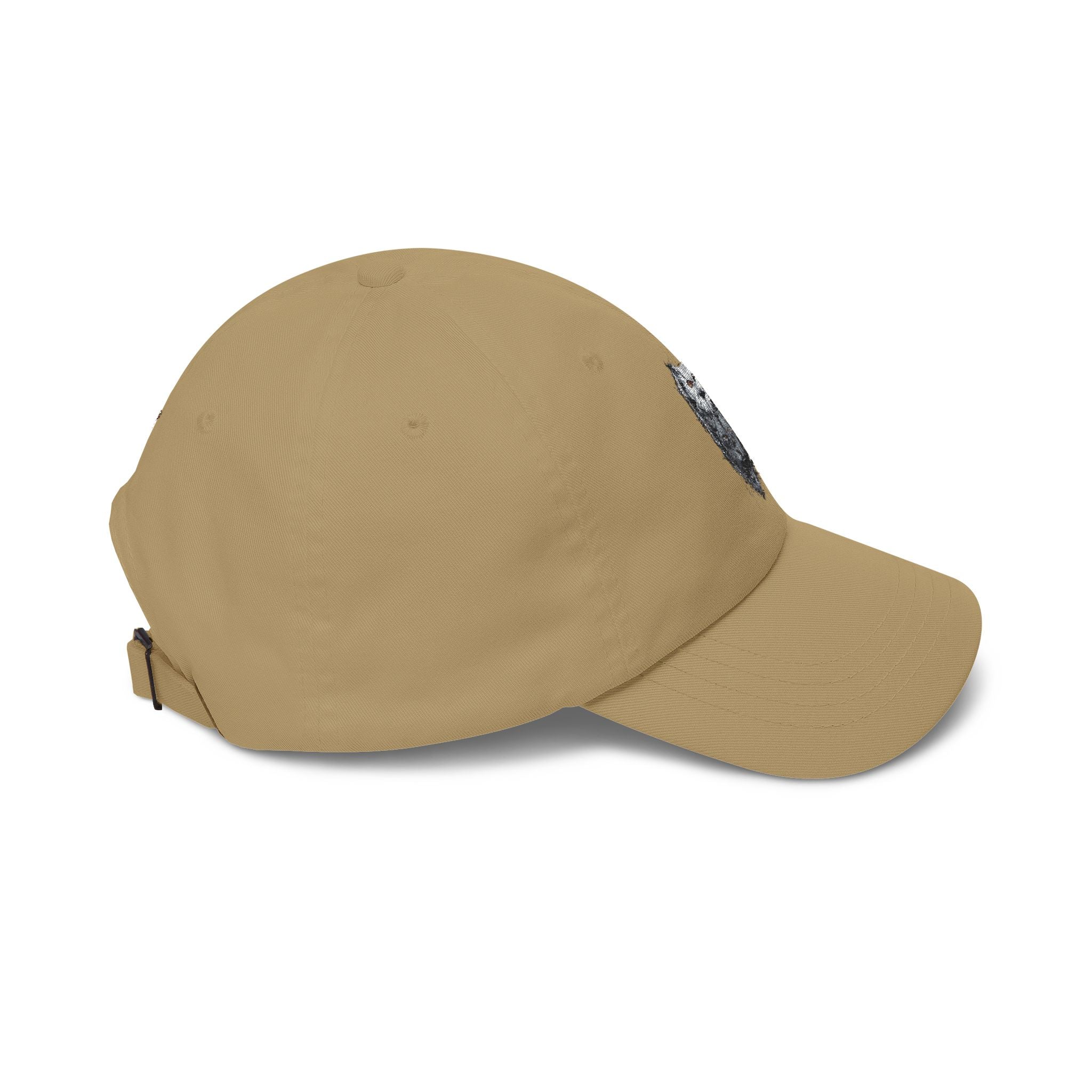 Owlix & Leona Watercolor Dad Cap — Artistic Roaring Lioness & Calm Owl Baseball Hat