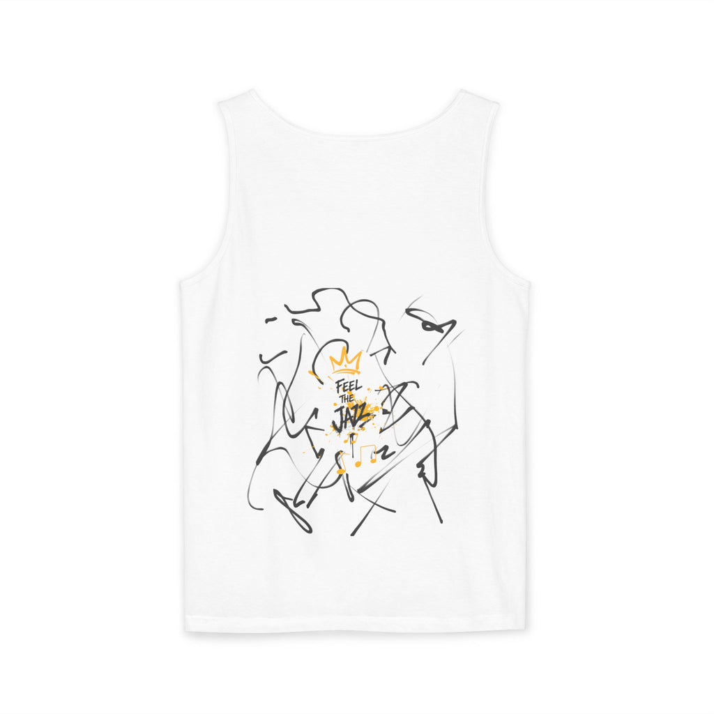 Alien Duo Graphic Tank Top — Retro Streetwear Art Tee-Tito & Raz Edition