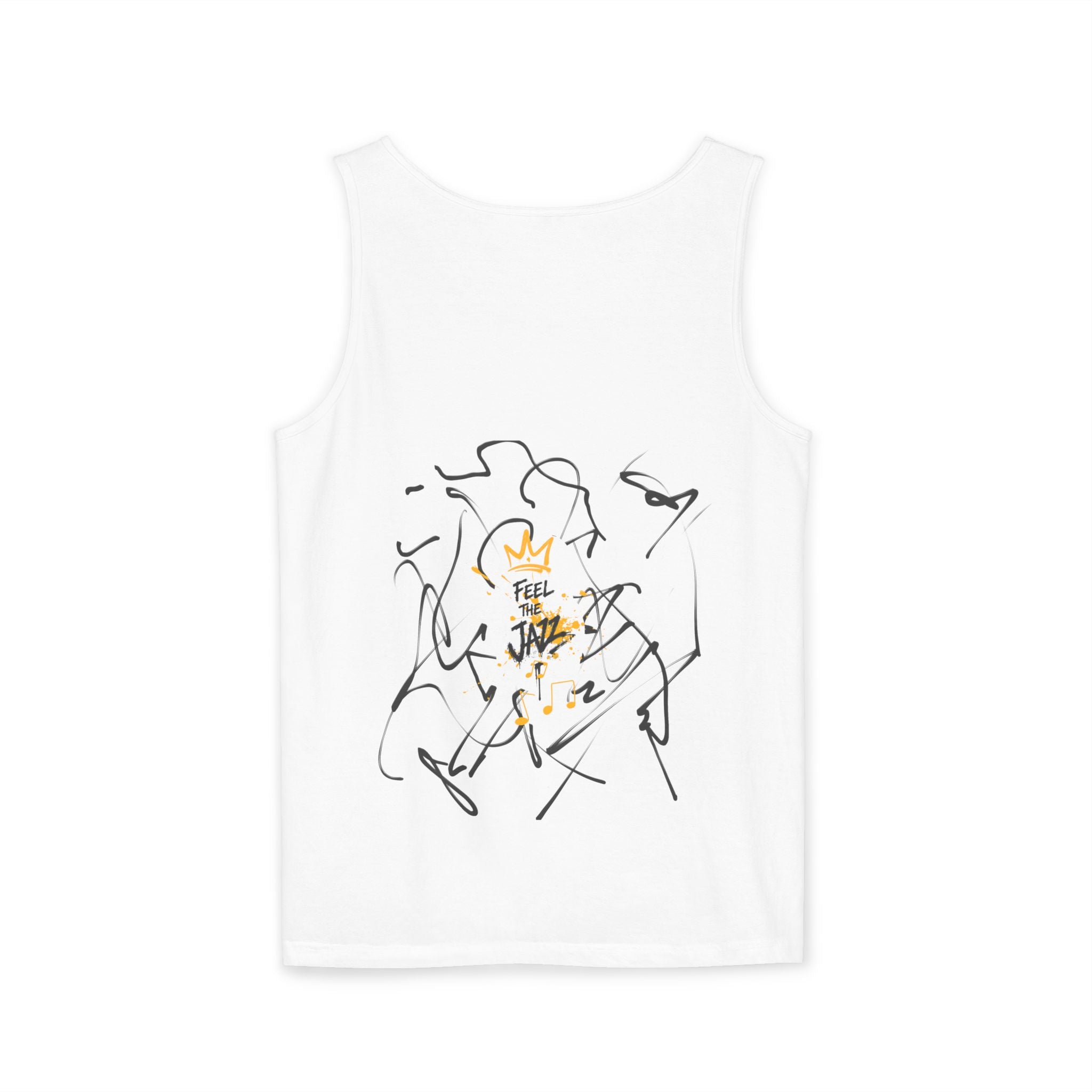 Alien Duo Graphic Tank Top — Retro Streetwear Art Tee-Tito & Raz Edition
