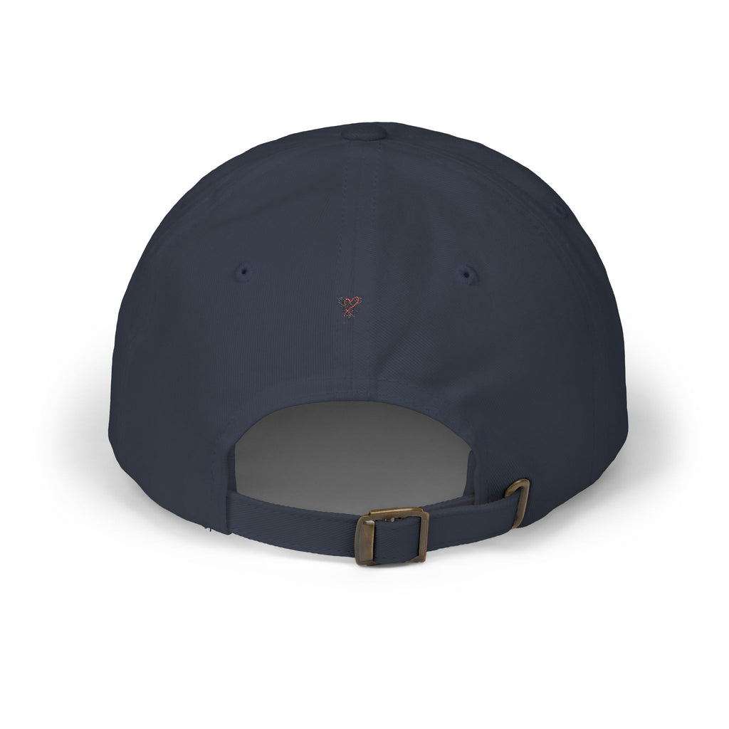 Owlix & Leona Watercolor Dad Cap — Artistic Roaring Lioness & Calm Owl Baseball Hat