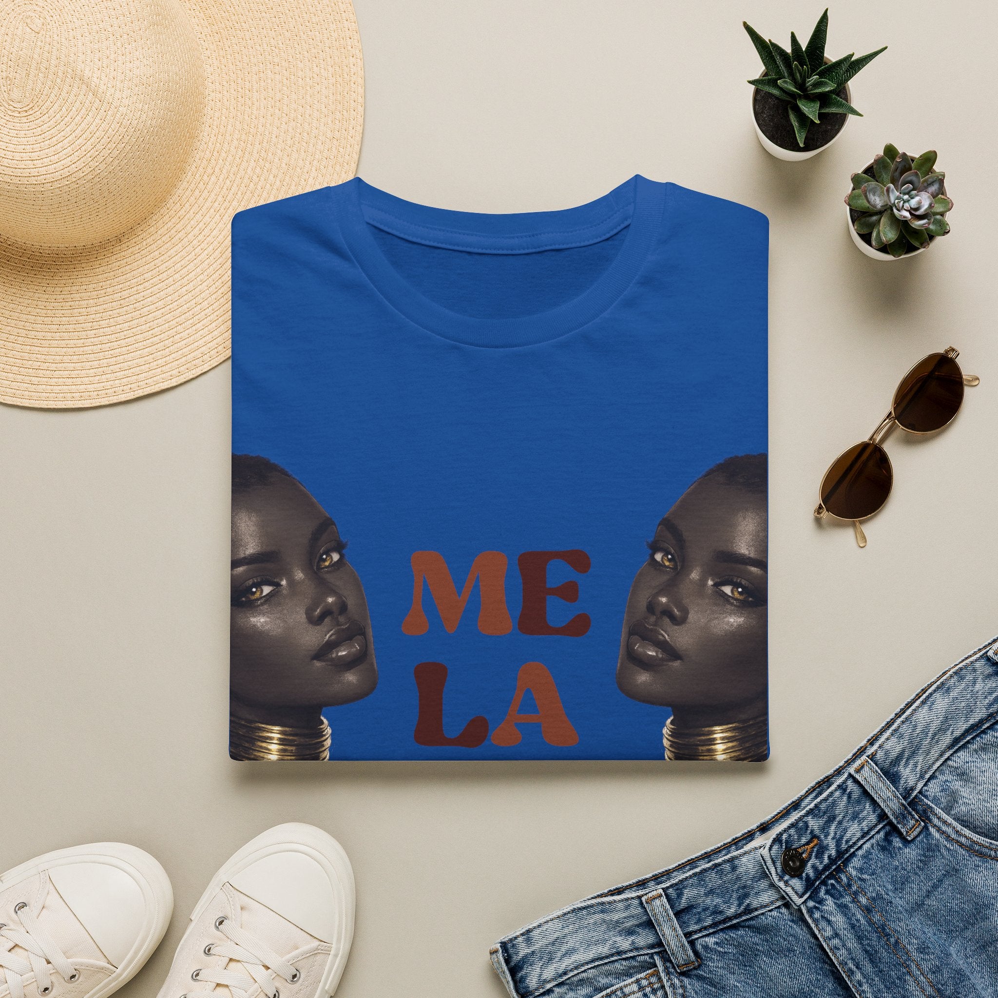 T-Shirt — Mela / Melanin Portrait Tee