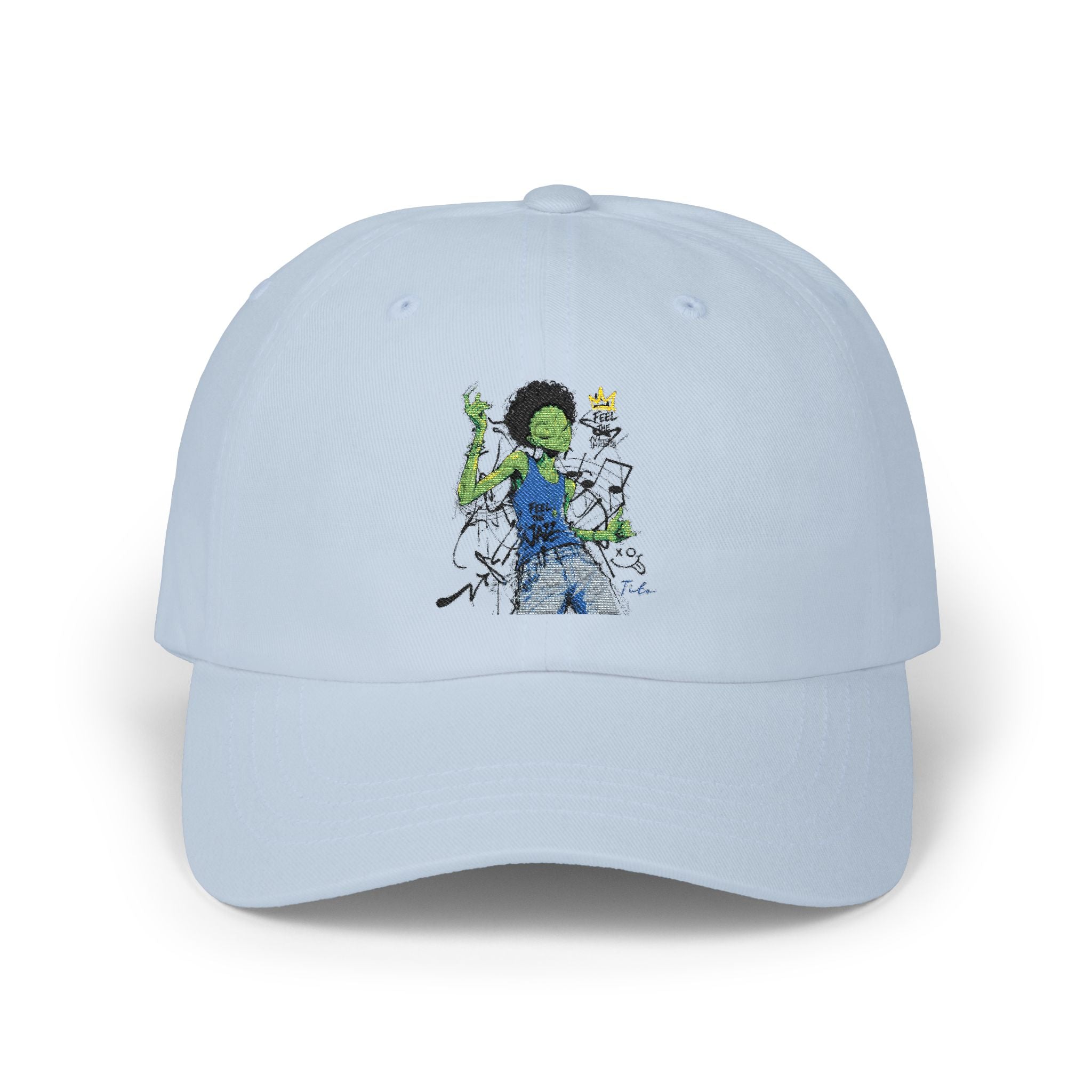 Dad Cap — Tito Grooving to the Music Alien  Embroidered Baseball Hat