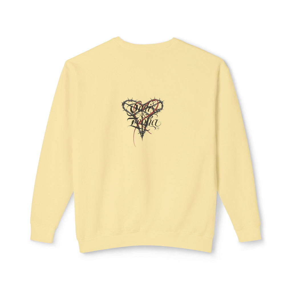Melanin Pride Crewneck Sweatshirt — Elegant Portrait Graphic