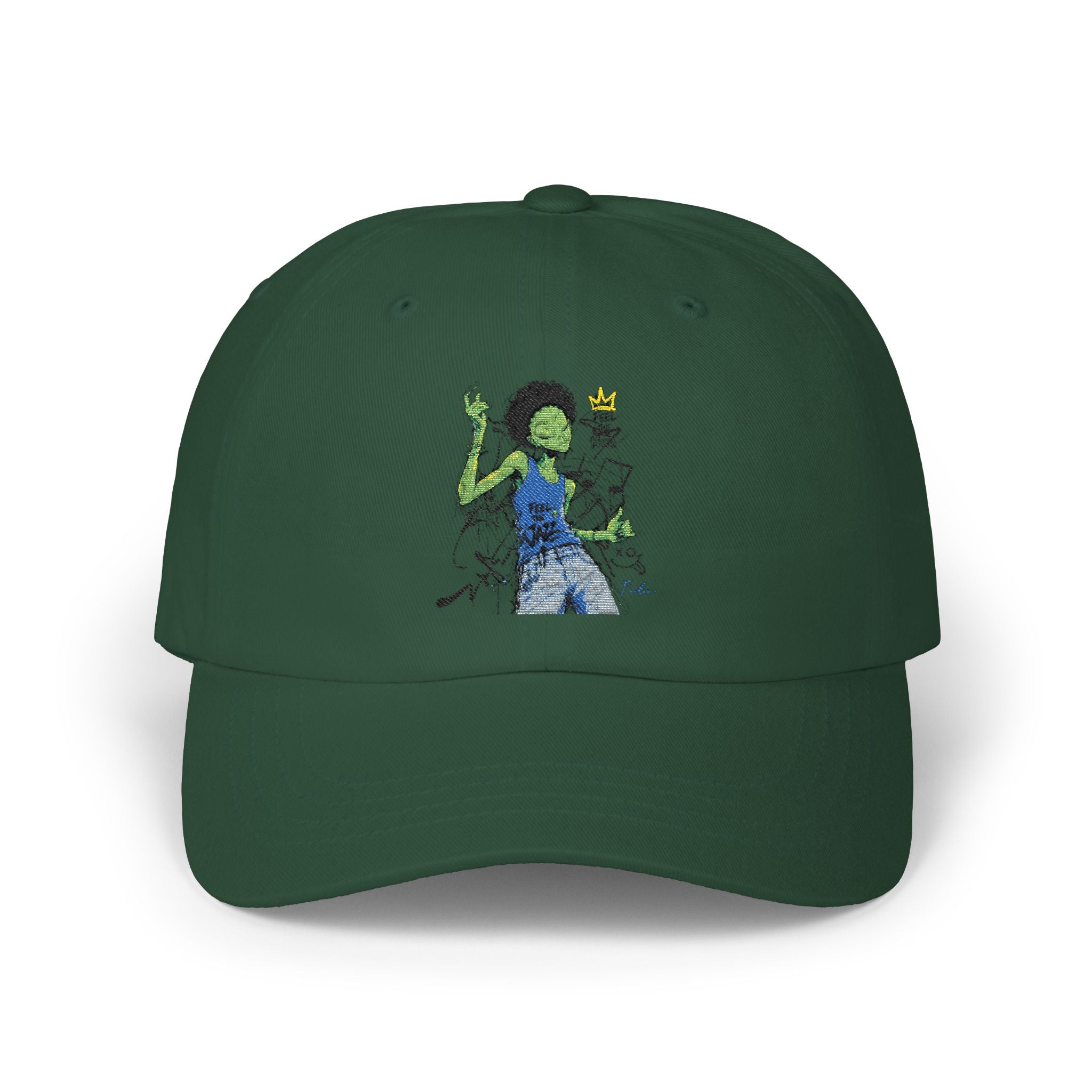 Dad Cap — Tito Grooving to the Music Alien  Embroidered Baseball Hat