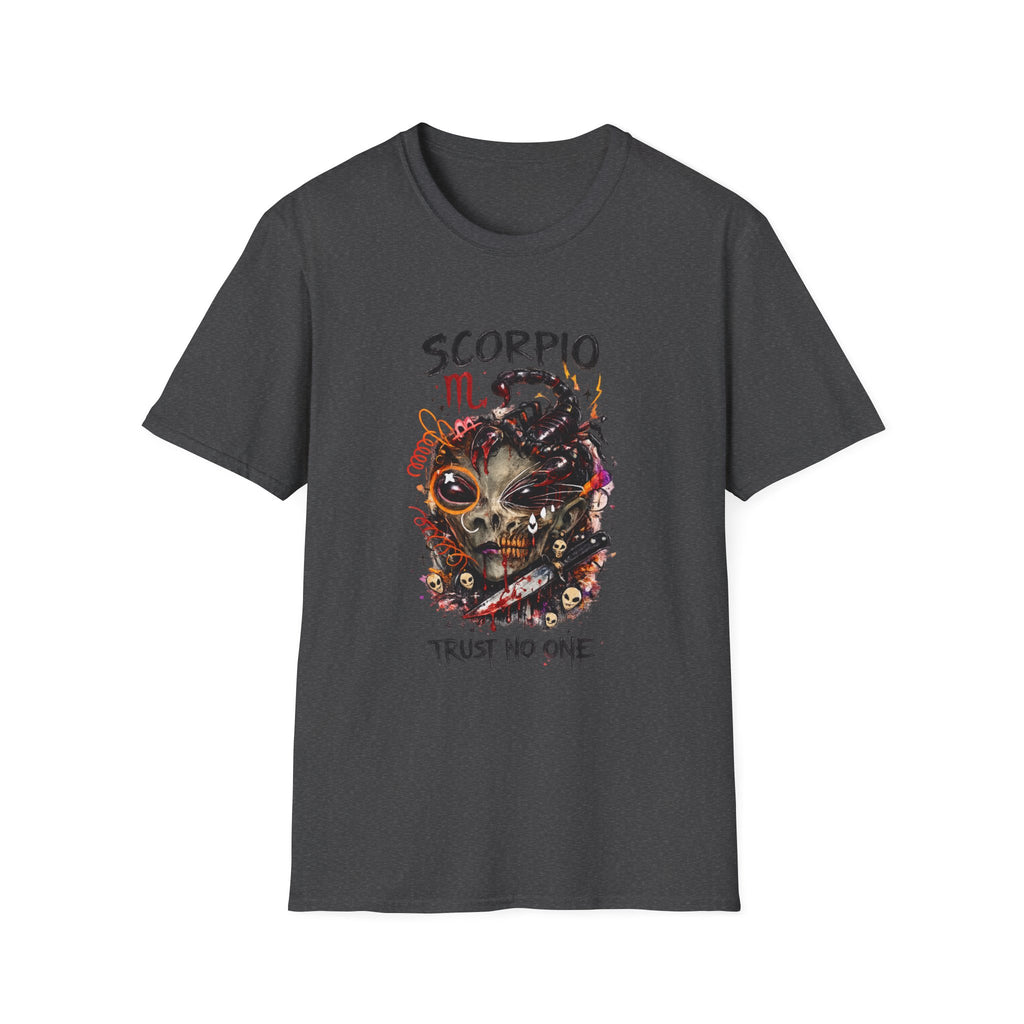 Scorpio Zodiac T-Shirt — 'Trust No One'