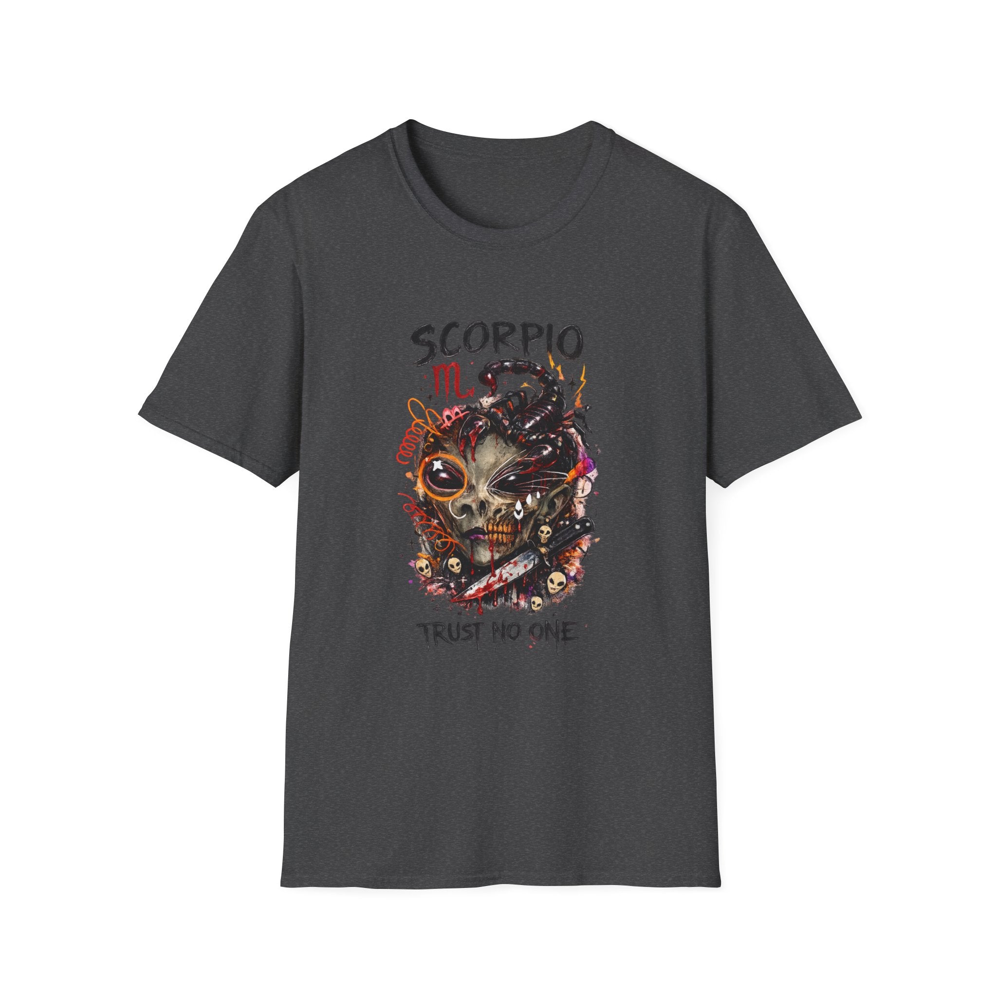 Scorpio Zodiac T-Shirt — 'Trust No One'