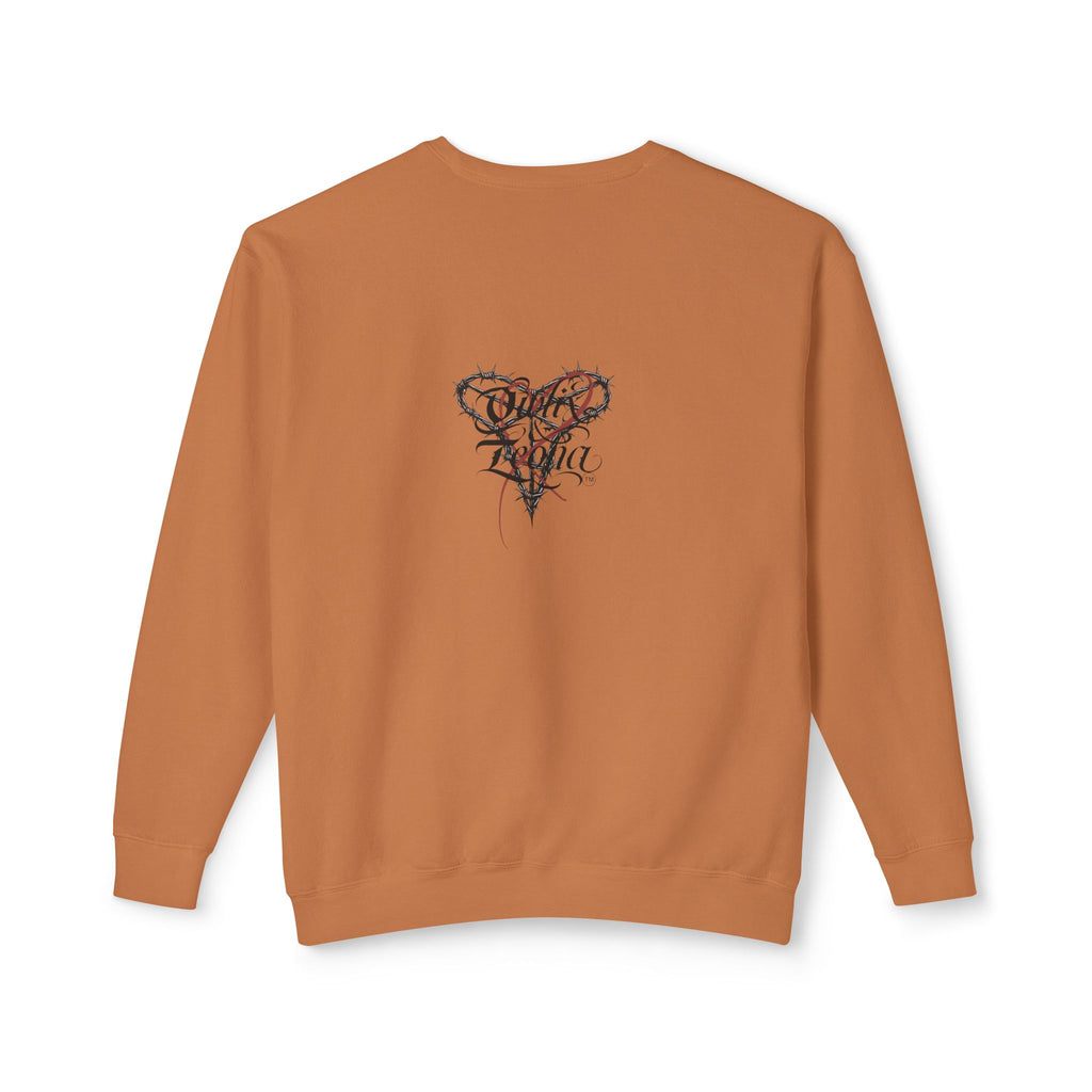 Crewneck Sweatshirt — 'Me La Nin' Melanin Portrait Graphic-Fall Collection