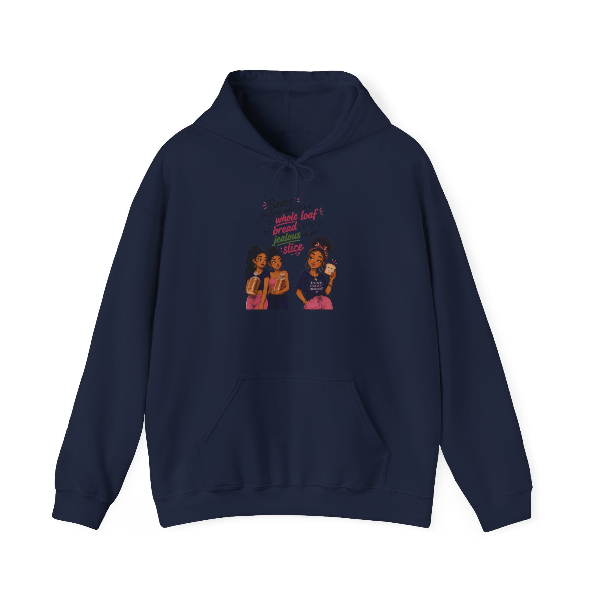 Hoodie - "Some People Need a High-Five, In the Face, With a Chair" Funny Retro Women Illustration