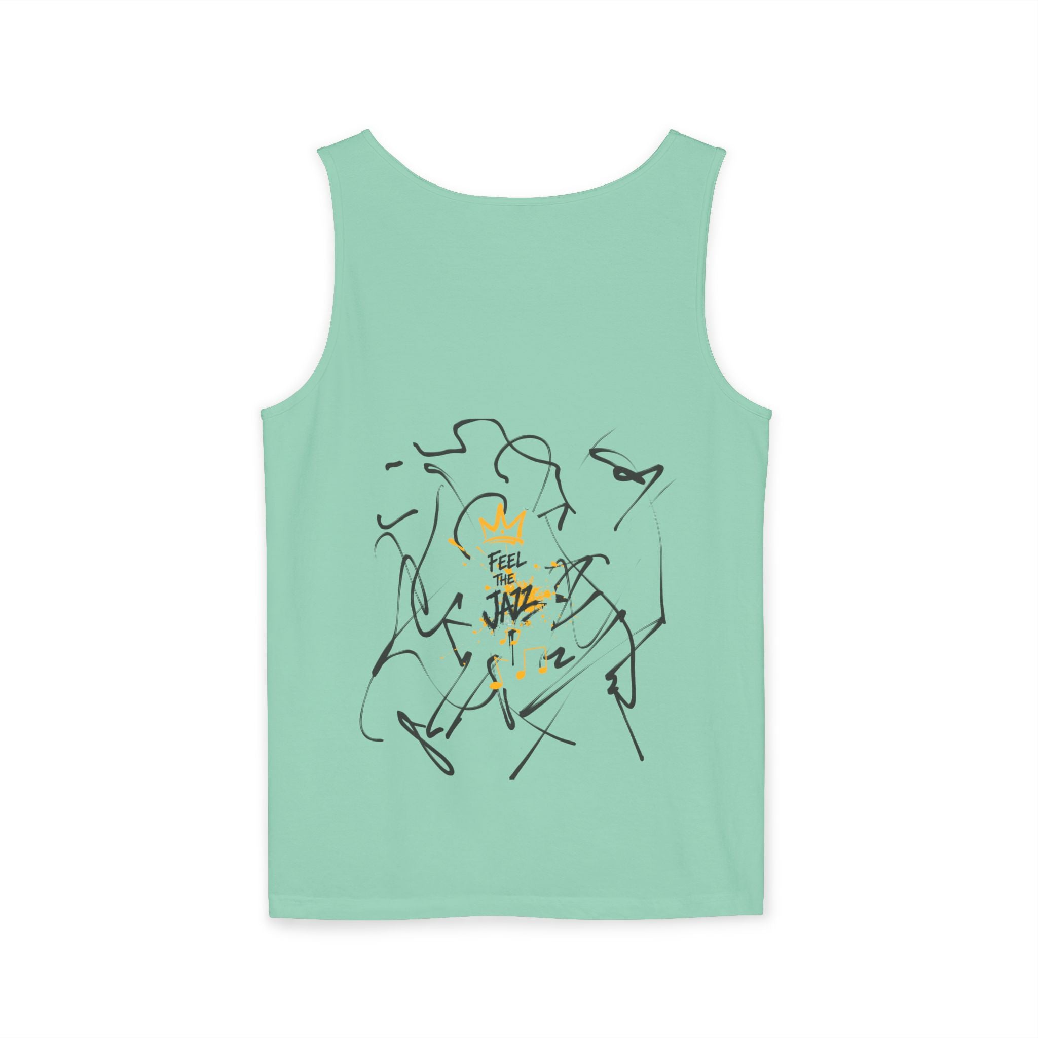 Alien Duo Graphic Tank Top — Retro Streetwear Art Tee-Tito & Raz Edition