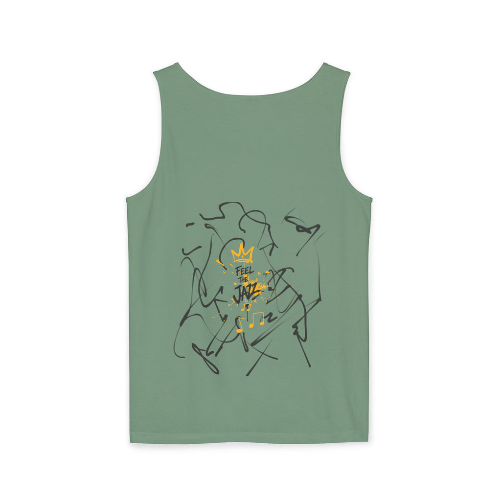 Alien Duo Graphic Tank Top — Retro Streetwear Art Tee-Tito & Raz Edition