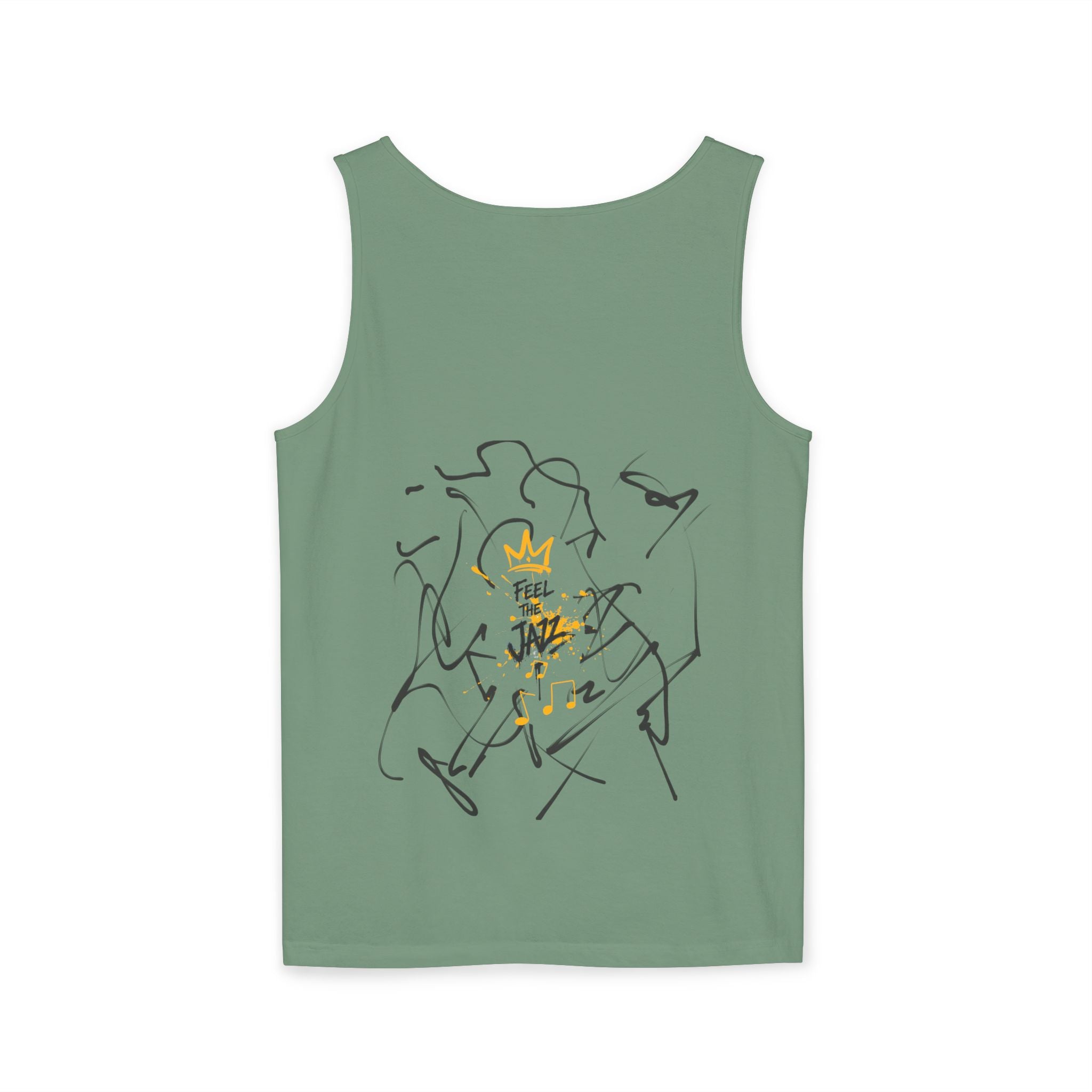 Alien Duo Graphic Tank Top — Retro Streetwear Art Tee-Tito & Raz Edition
