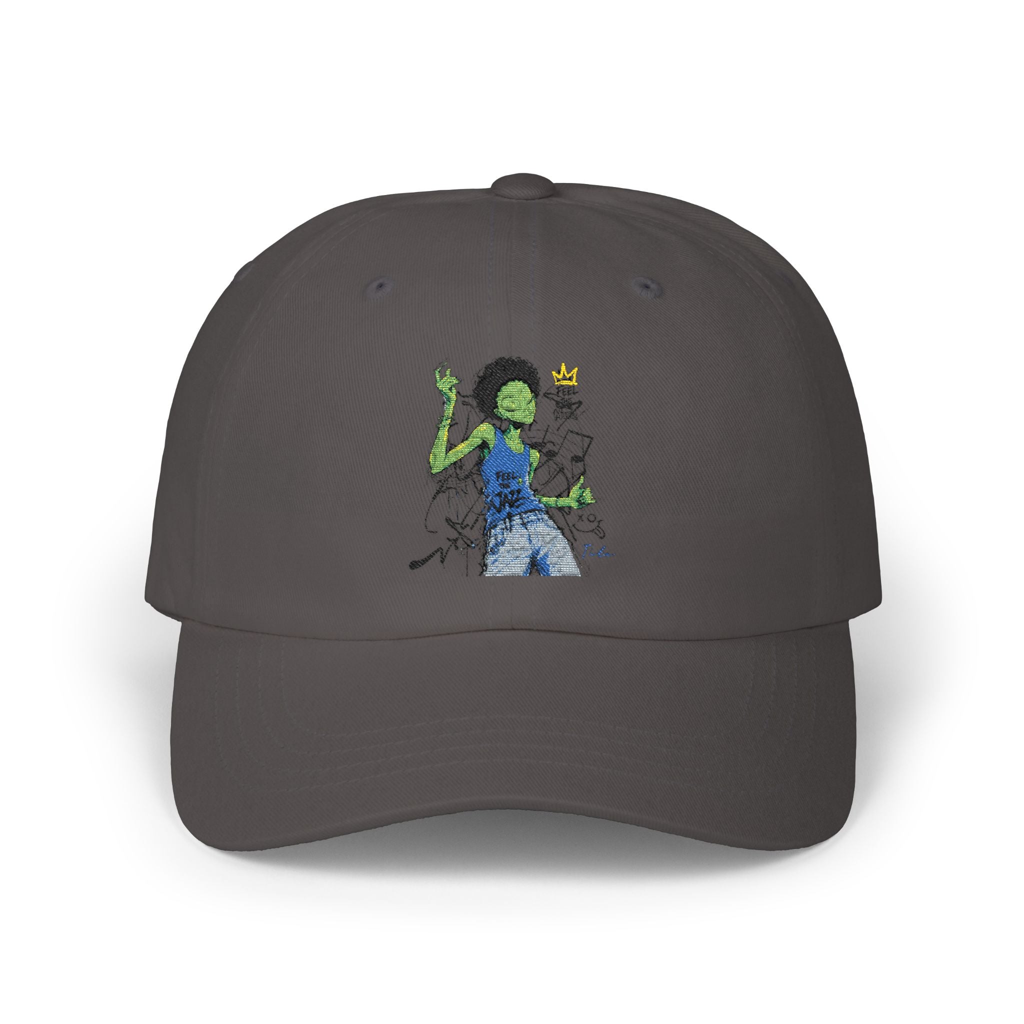 Dad Cap — Tito Grooving to the Music Alien  Embroidered Baseball Hat