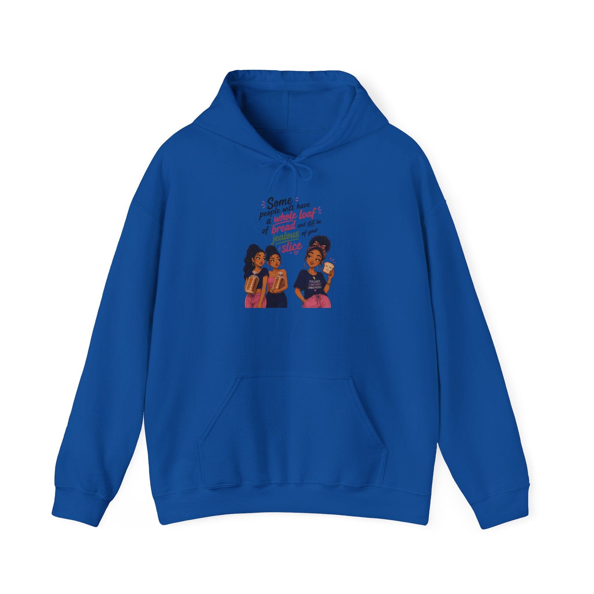 Hoodie - "Some People Need a High-Five, In the Face, With a Chair" Funny Retro Women Illustration