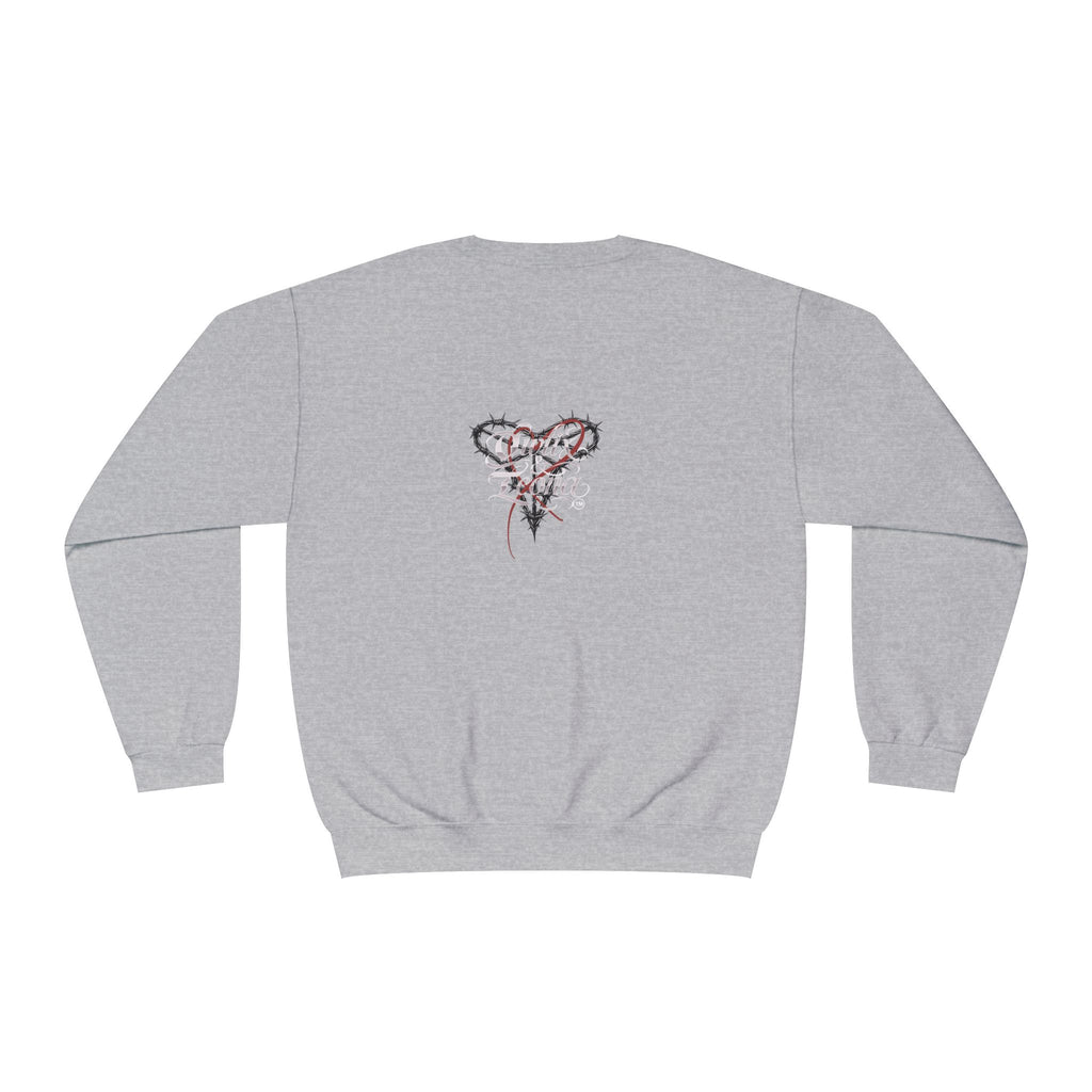 Owlix & Leona Graphic Crewneck Sweatshirt — Dual Animal Spirit Design