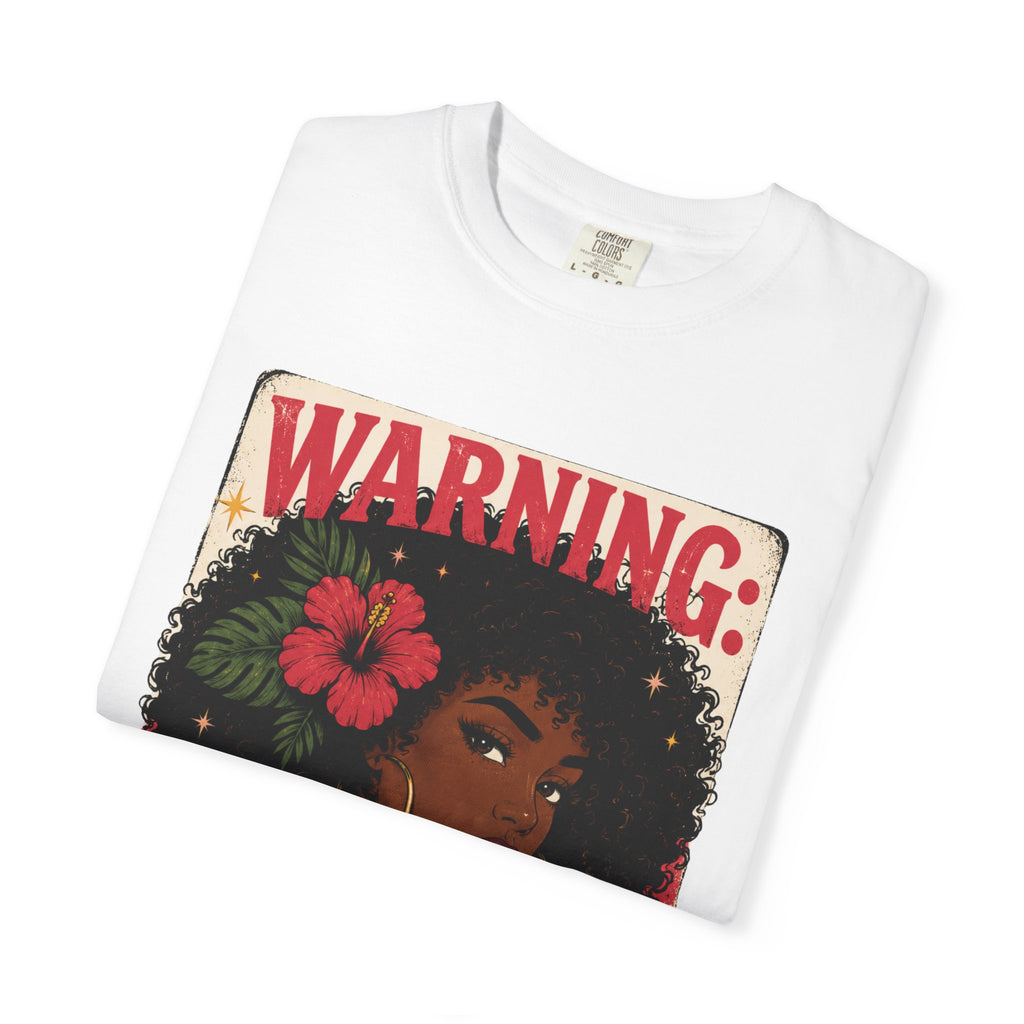 "Warning: Caribbean Girl Energy" T-Shirt