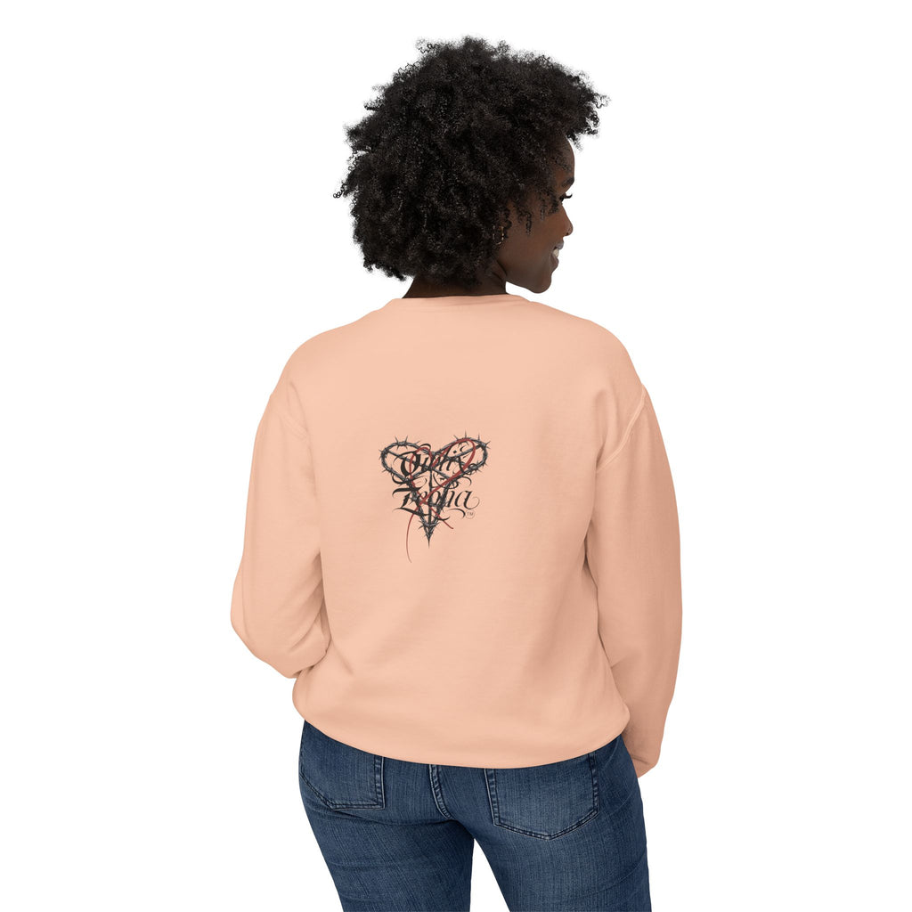 Melanin Pride Crewneck Sweatshirt — Elegant Portrait Graphic
