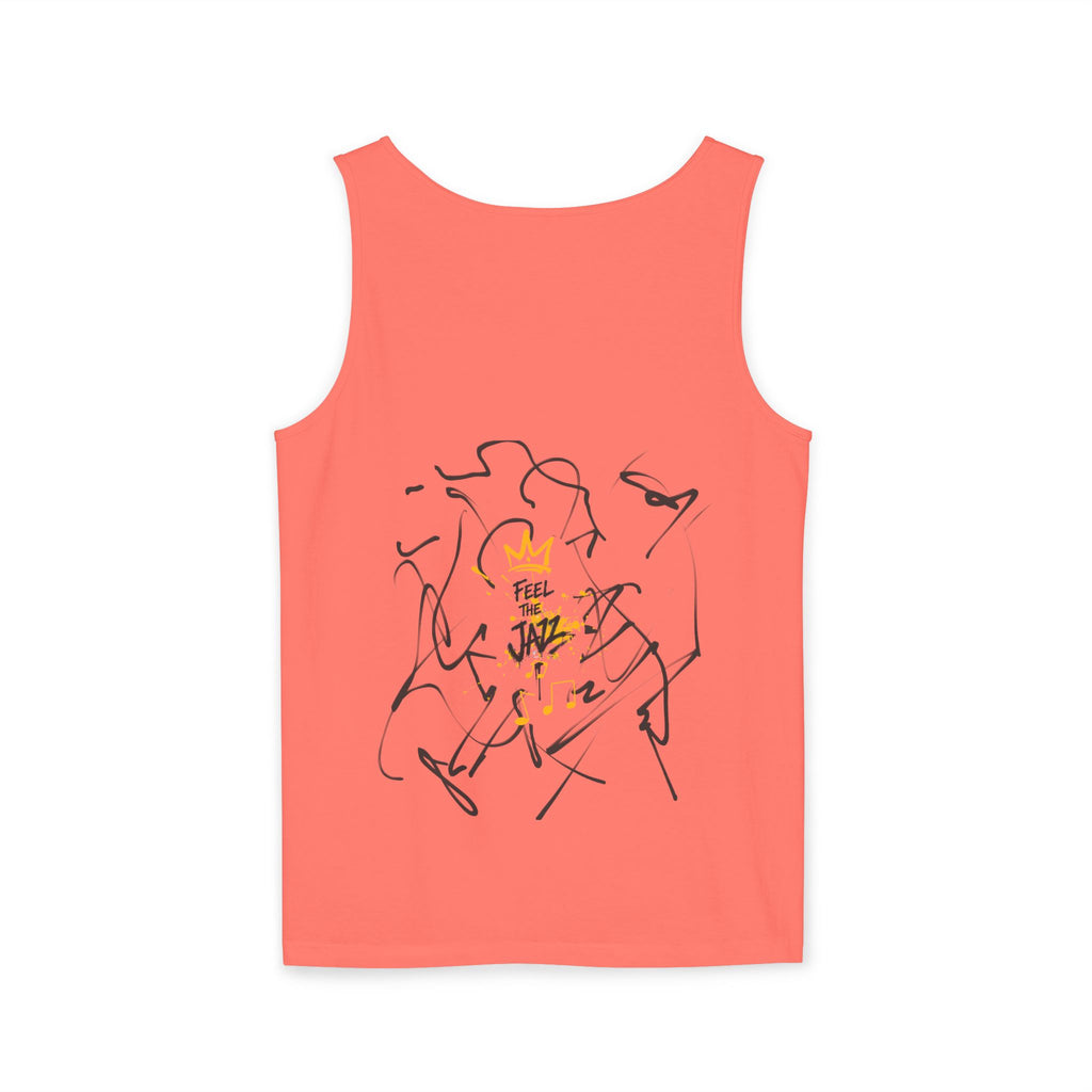 Alien Duo Graphic Tank Top — Retro Streetwear Art Tee-Tito & Raz Edition