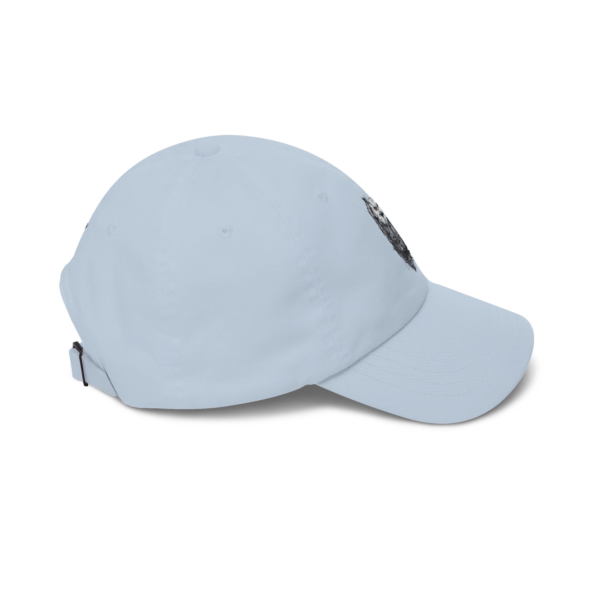 Owlix & Leona Watercolor Dad Cap — Artistic Roaring Lioness & Calm Owl Baseball Hat