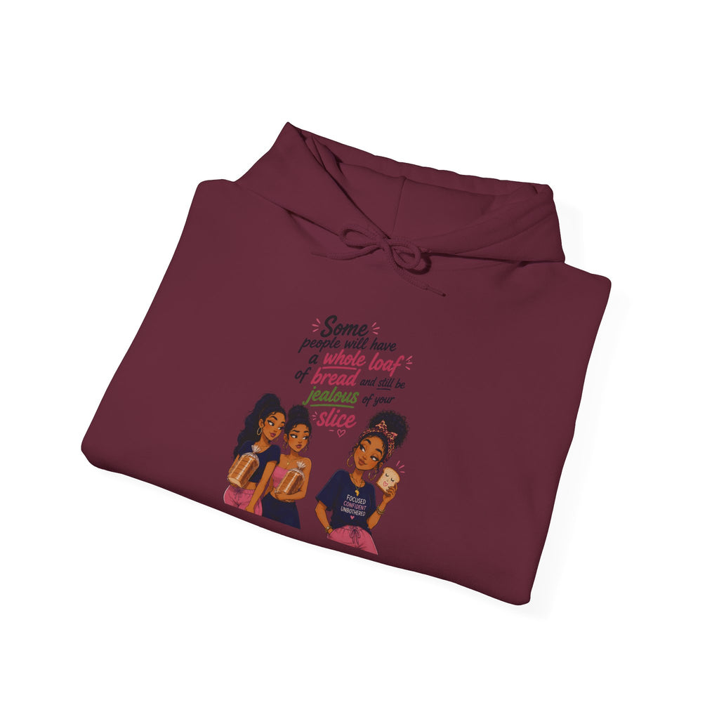 Hoodie - "Some People Need a High-Five, In the Face, With a Chair" Funny Retro Women Illustration