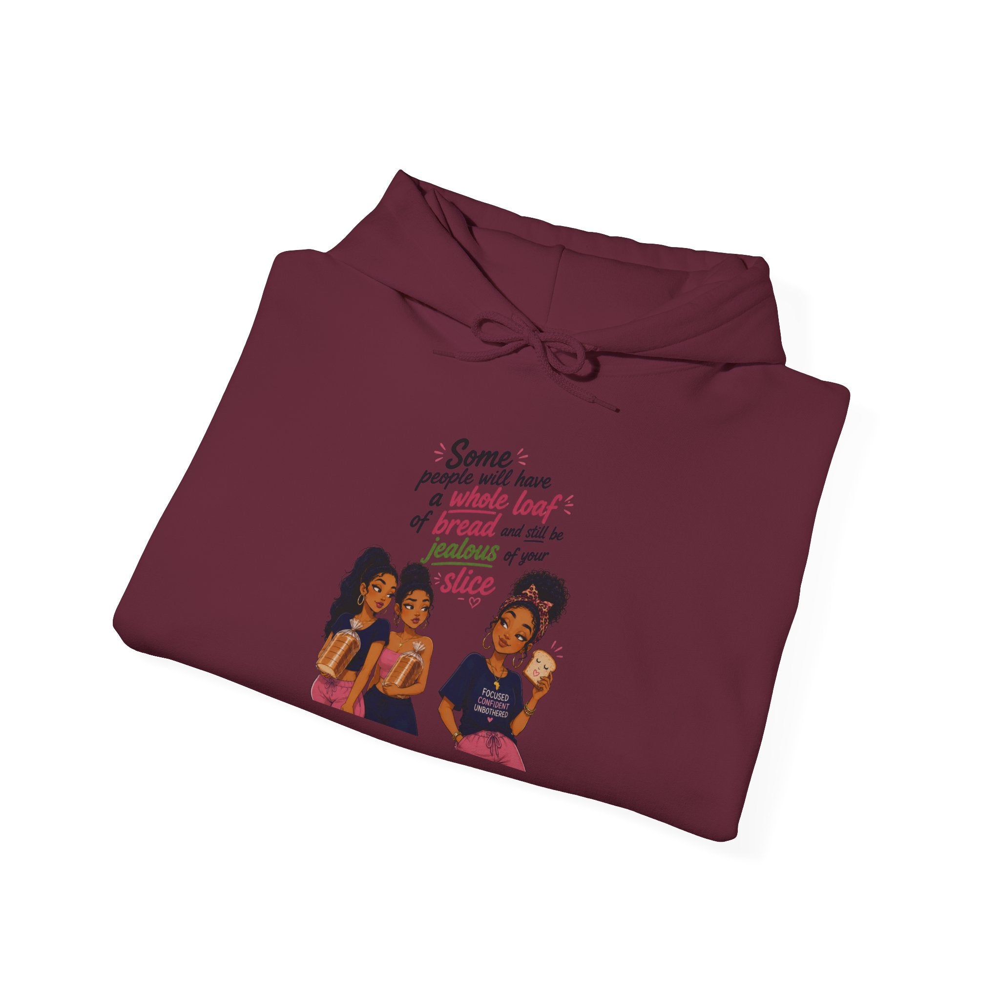 Hoodie - "Some People Need a High-Five, In the Face, With a Chair" Funny Retro Women Illustration