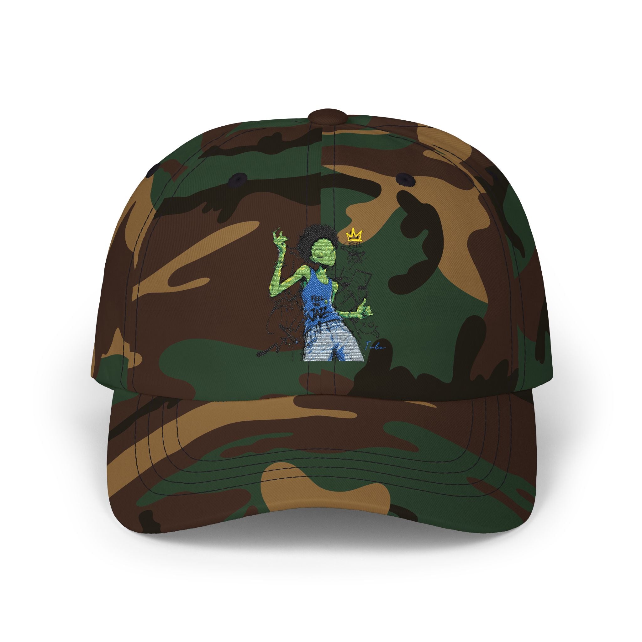 Dad Cap — Tito Grooving to the Music Alien  Embroidered Baseball Hat