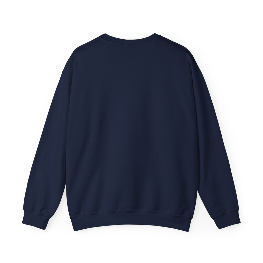Crewneck Sweatshirt — Blue Jellyfish Graphic Pullover 不易察觉的