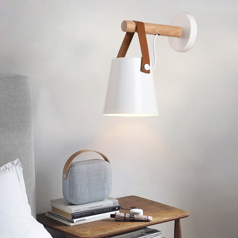 Misha Wooden Sconce