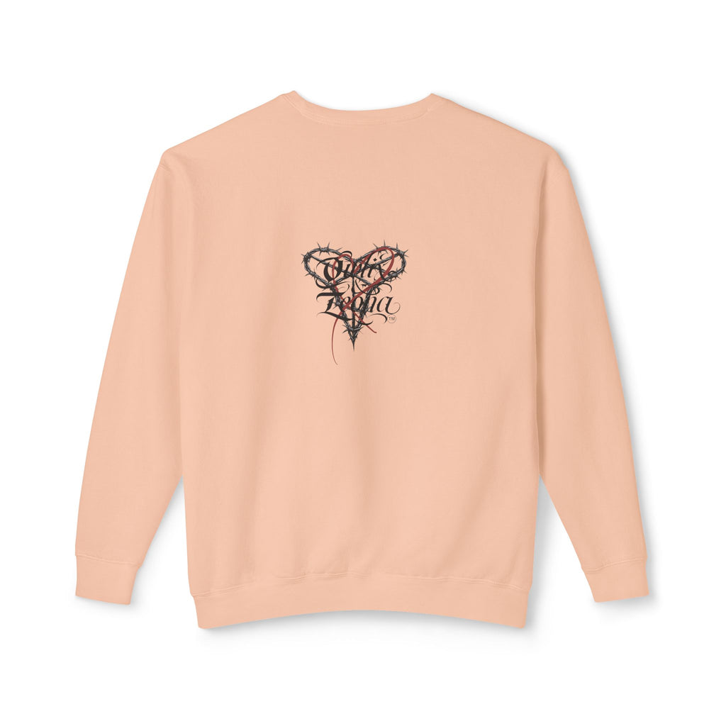 Melanin Pride Crewneck Sweatshirt — Elegant Portrait Graphic