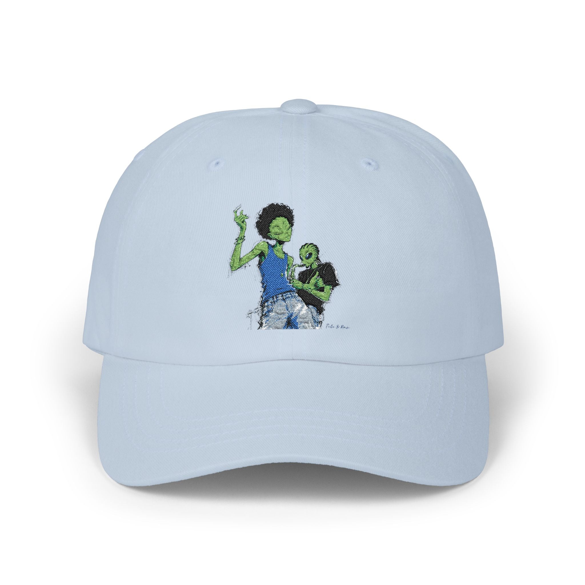Dad Cap with Tito & Raz Edition-Watercolor Illustration