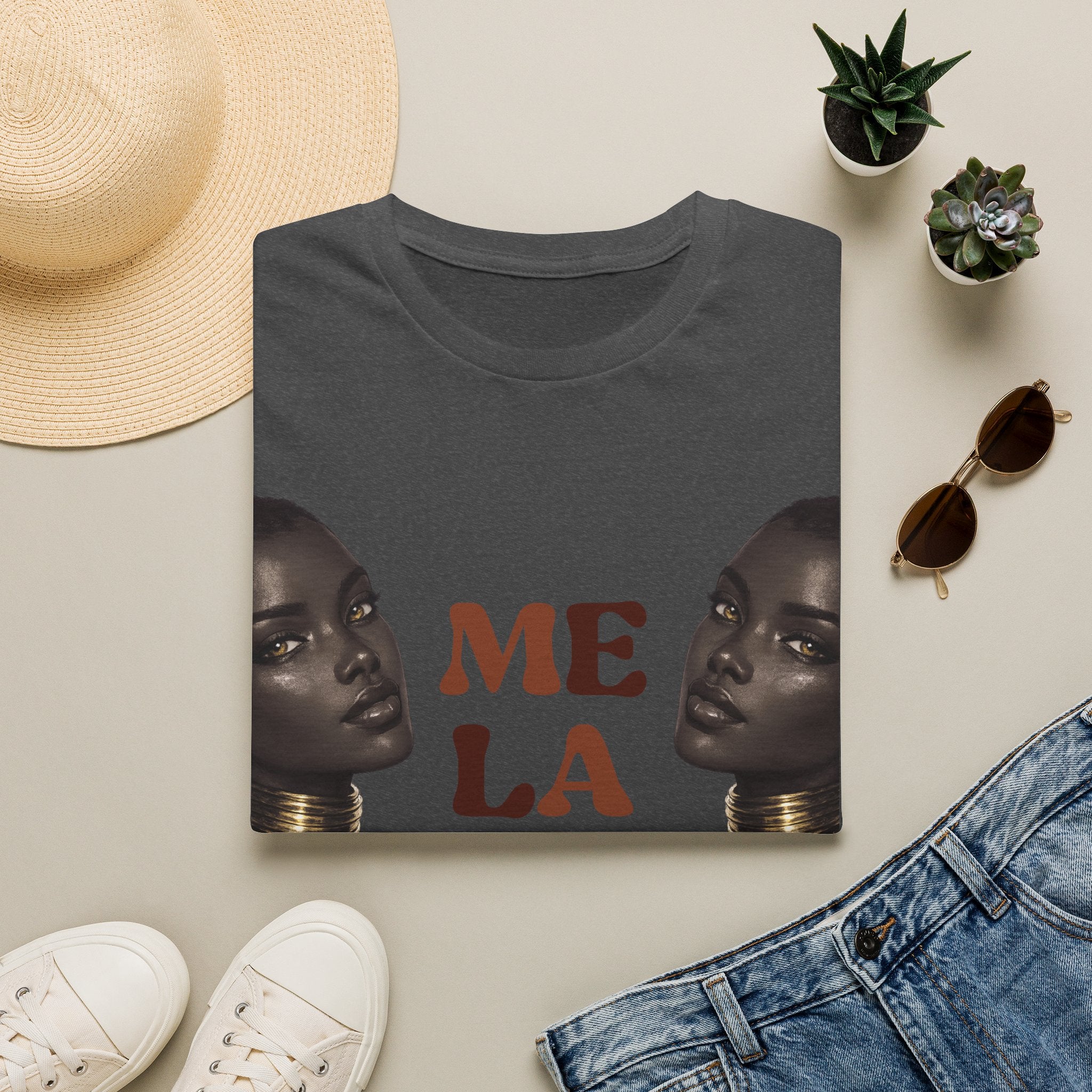T-Shirt — Mela / Melanin Portrait Tee