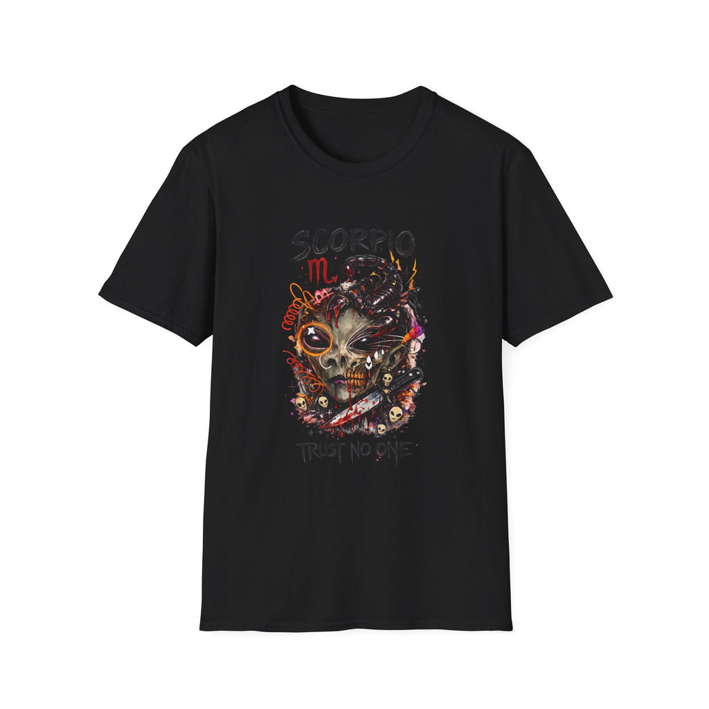 Scorpio Zodiac T-Shirt — 'Trust No One'