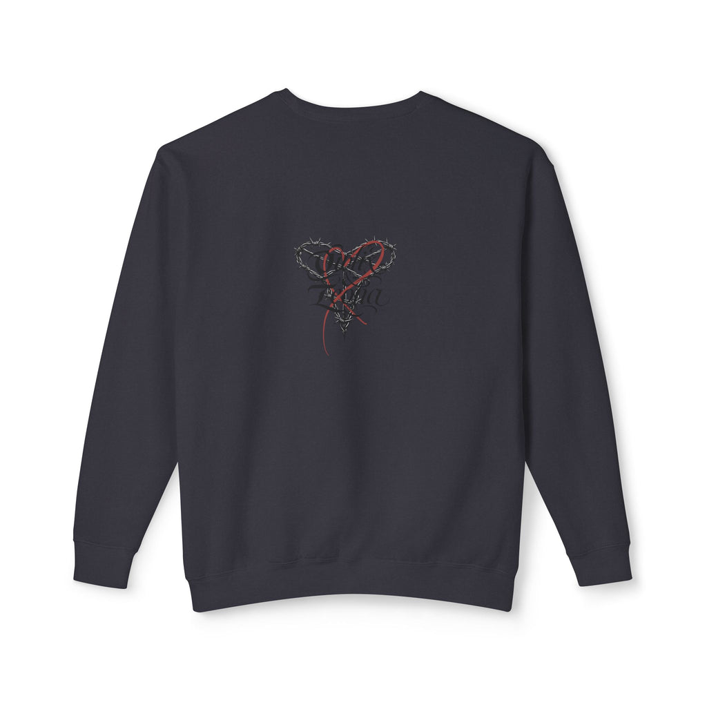 Crewneck Sweatshirt — 'Me La Nin' Melanin Portrait Graphic-Fall Collection
