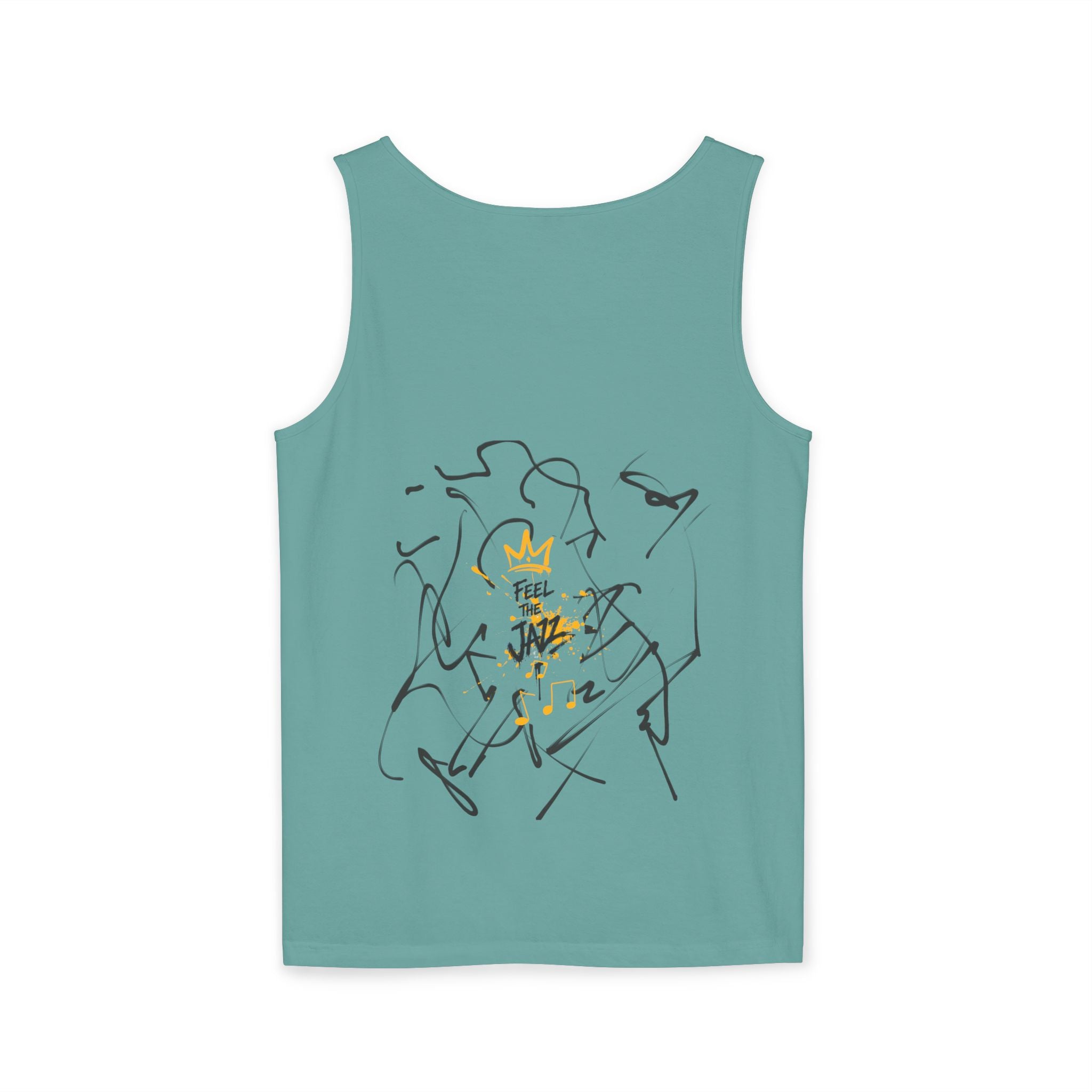 Alien Duo Graphic Tank Top — Retro Streetwear Art Tee-Tito & Raz Edition