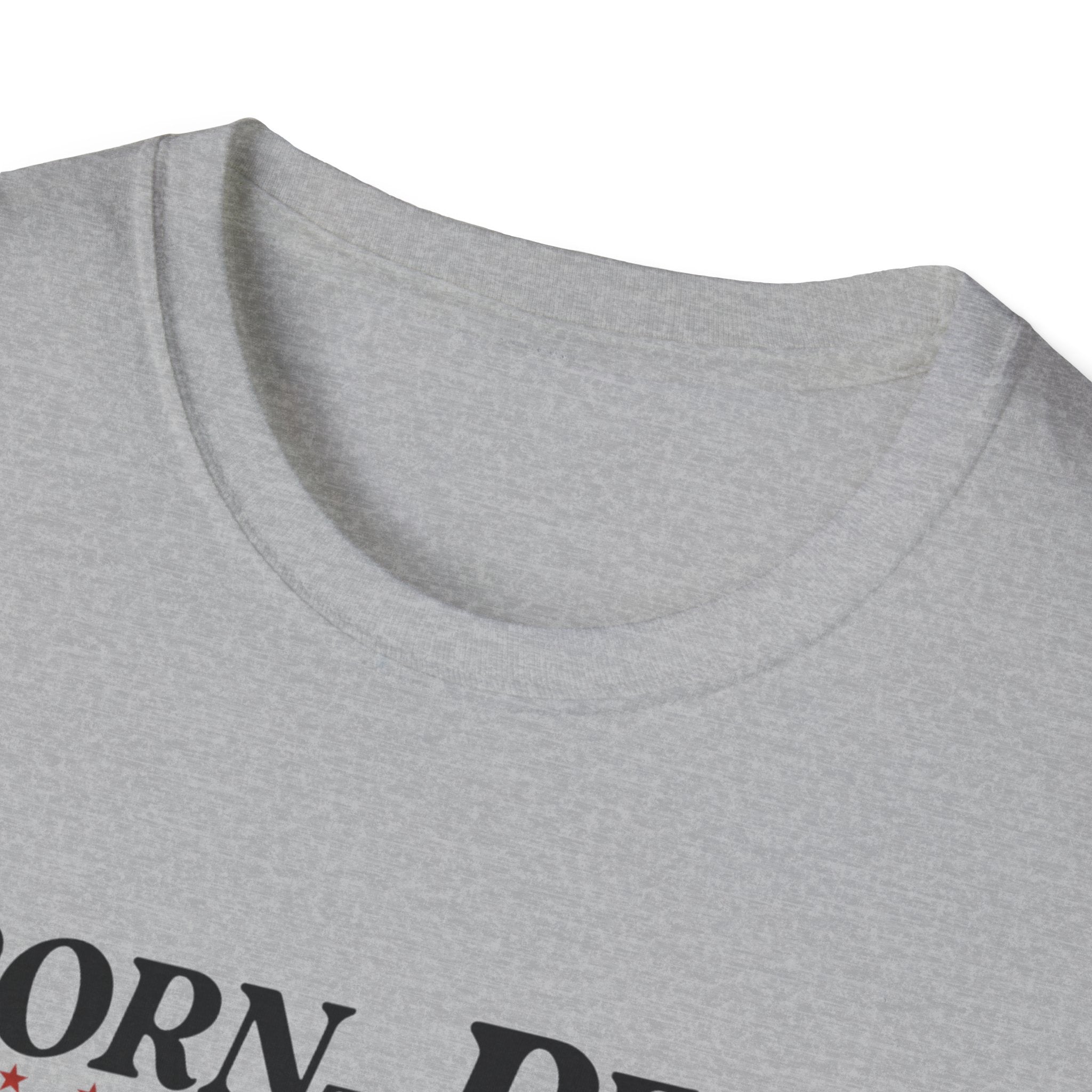 Born to Read, Forced to Work Graphic T-Shirt — Retro Pop Art Book Lover Tee (Green eyes)