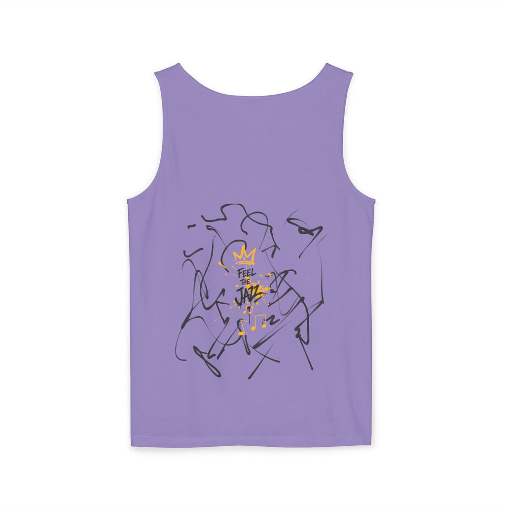 Alien Duo Graphic Tank Top — Retro Streetwear Art Tee-Tito & Raz Edition
