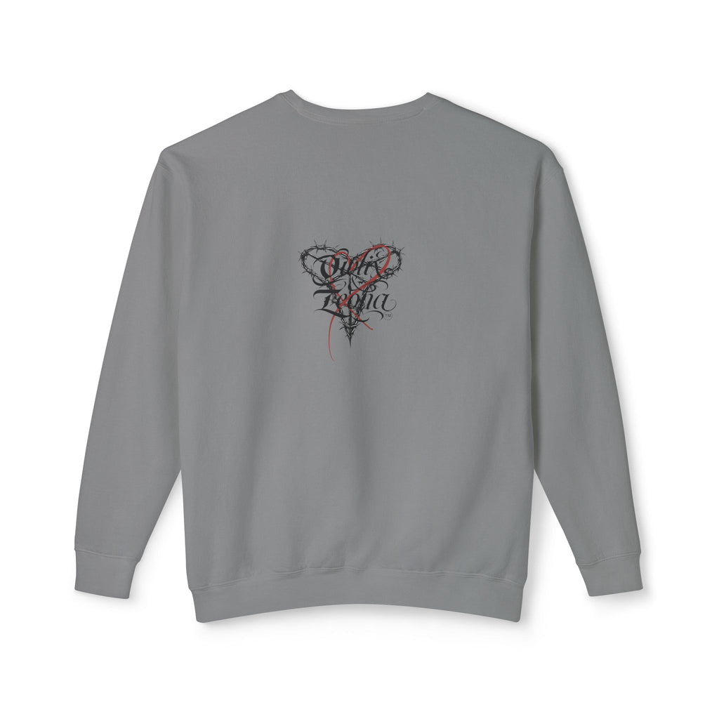 Crewneck Sweatshirt — 'Me La Nin' Melanin Portrait Graphic-Fall Collection