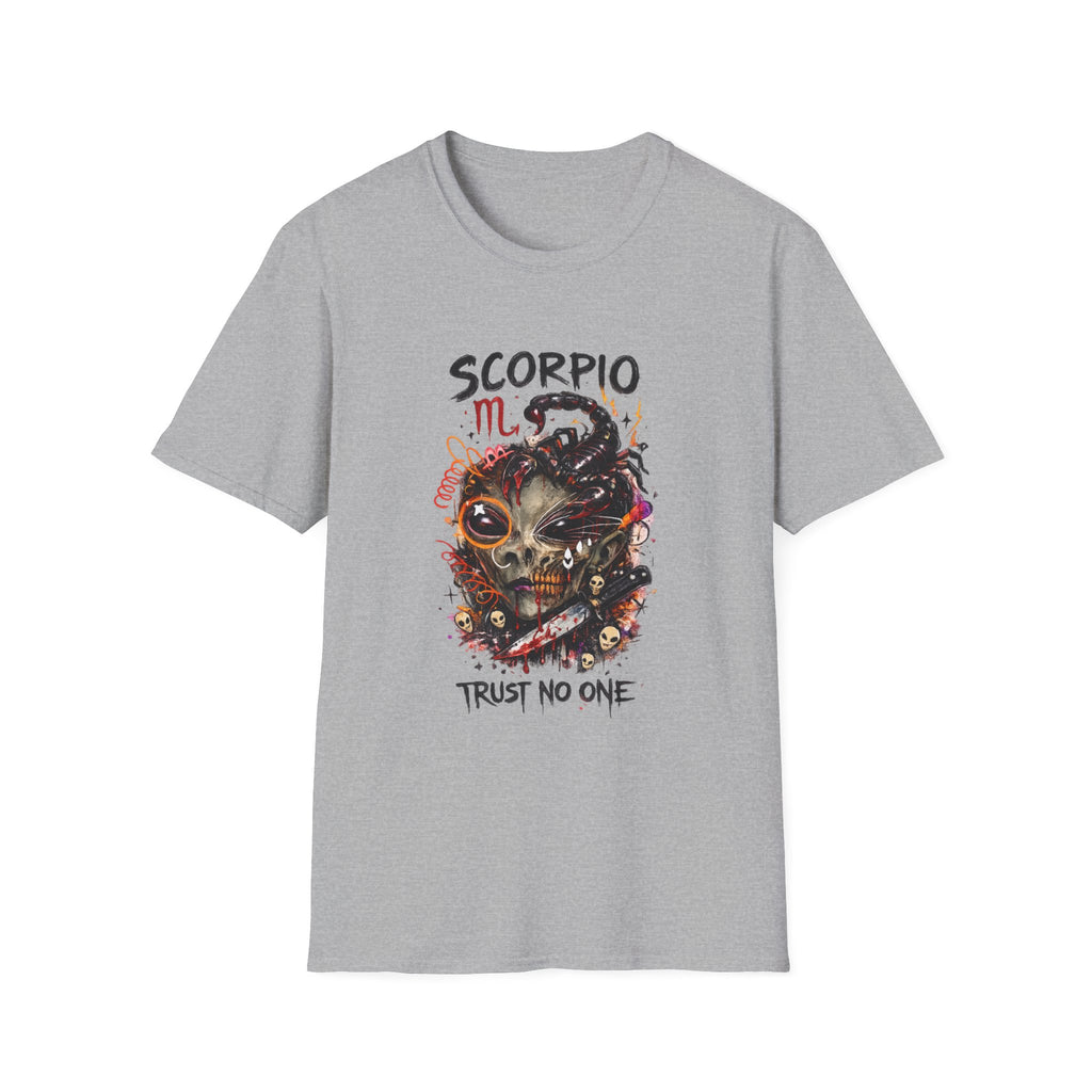 Scorpio Zodiac T-Shirt — 'Trust No One'