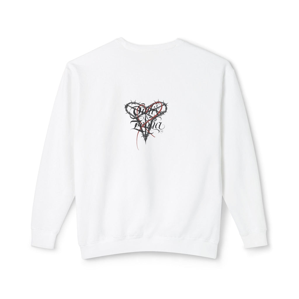 Crewneck Sweatshirt — 'Me La Nin' Melanin Portrait Graphic-Fall Collection